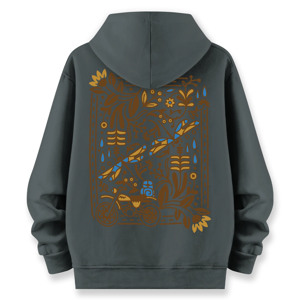 Wanderer - Oversize Bol Kalıp Hoodie