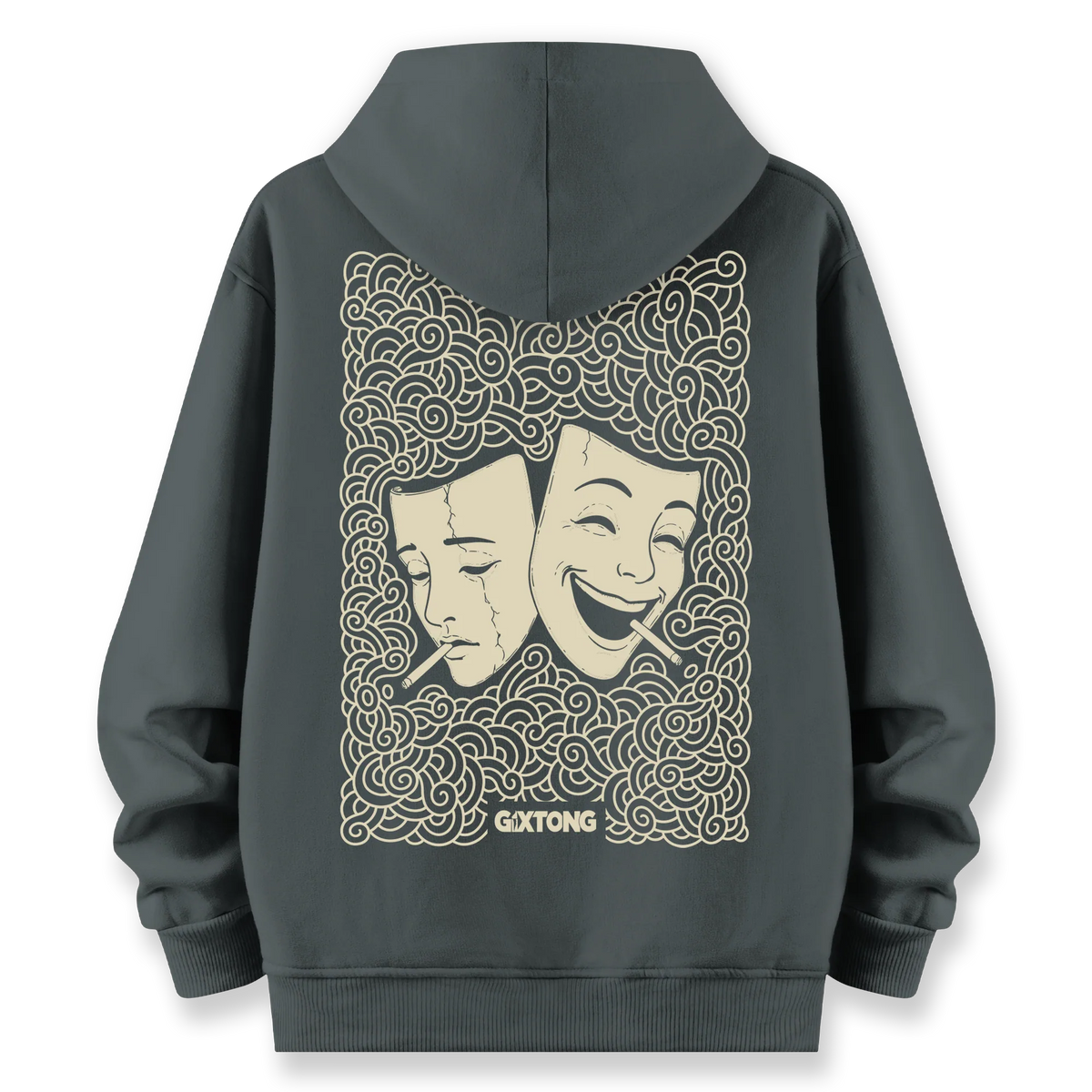 Mask II - Oversize Bol Kalıp Hoodie