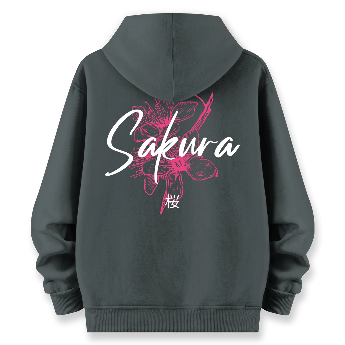 Sakura - Oversize Bol Kalıp Hoodie