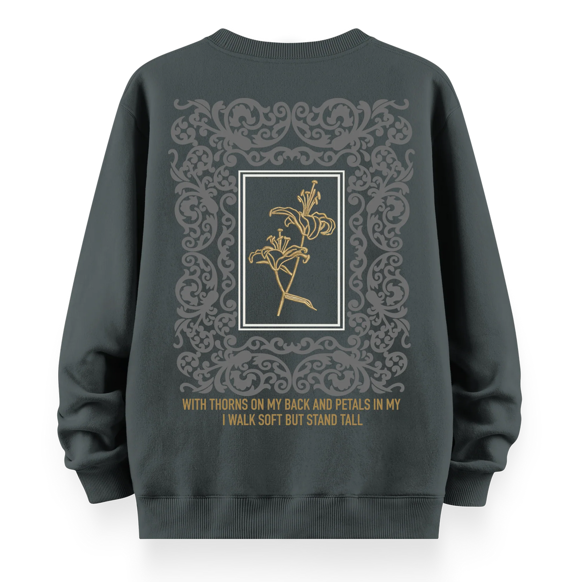 Thornbloom - Oversize Bol Kalıp Sweatshirt