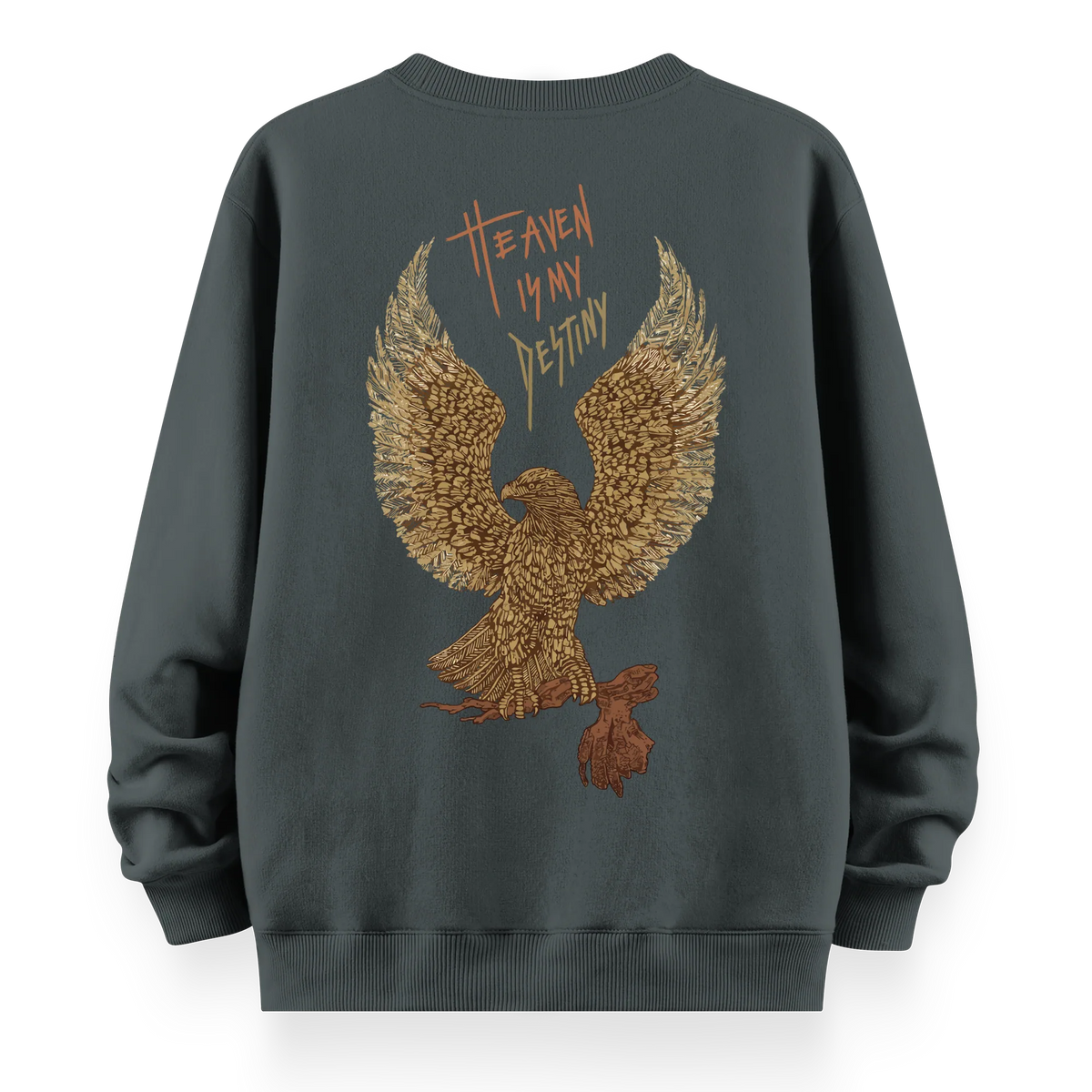 Eagle - Oversize Bol Kalıp Sweatshirt