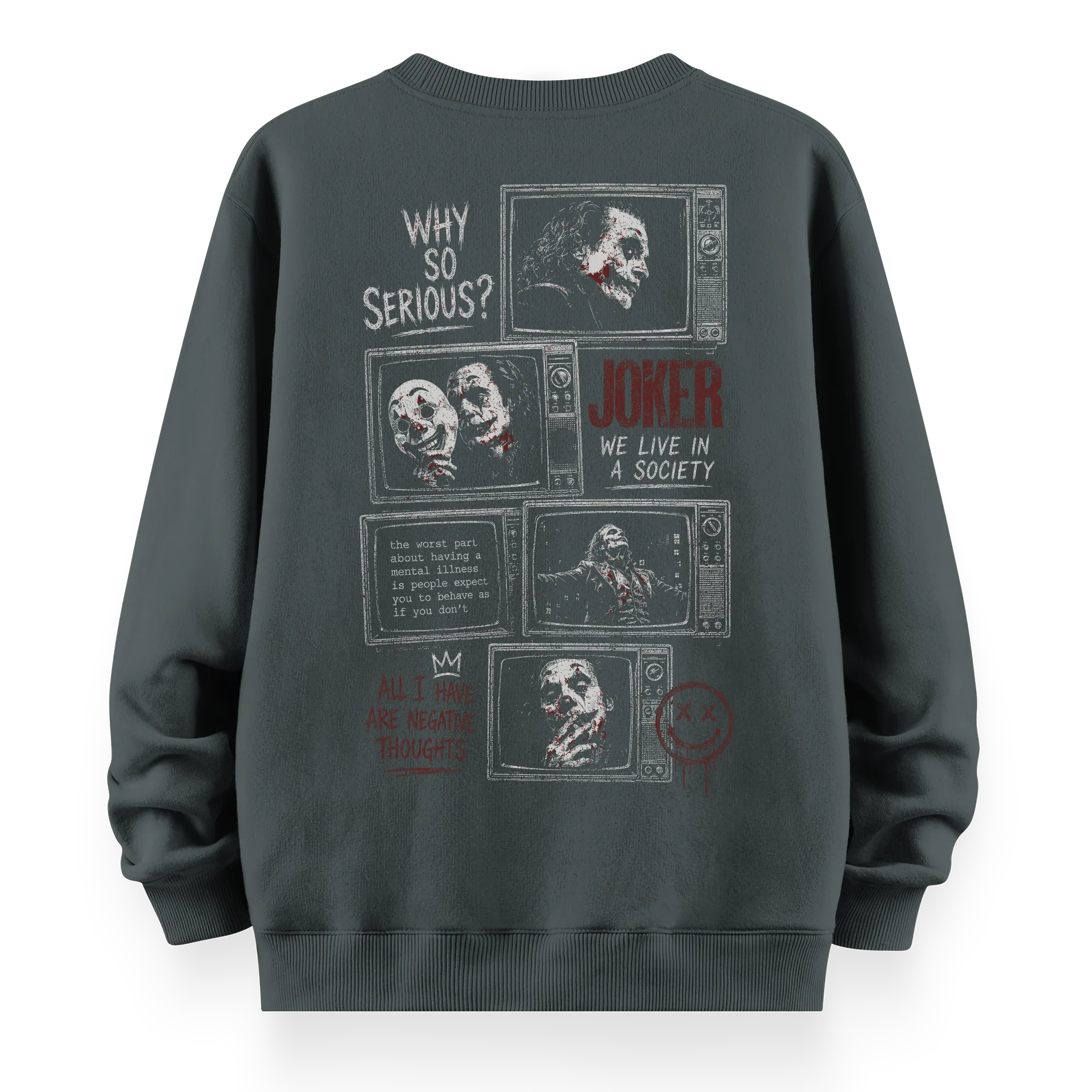 Joker II - Oversize Bol Kalıp Sweatshirt