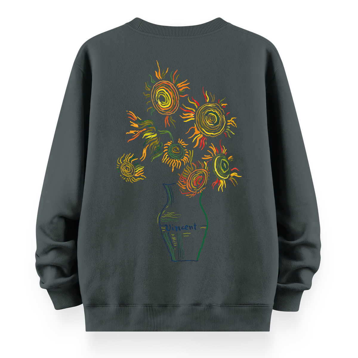 Vincent - Oversize Bol Kalıp Sweatshirt
