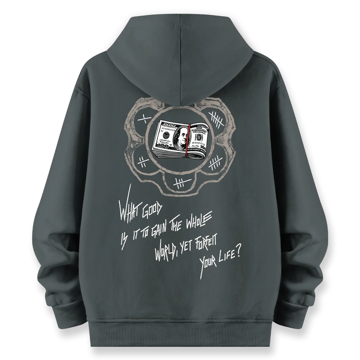 Greed - Oversize Bol Kalıp Hoodie