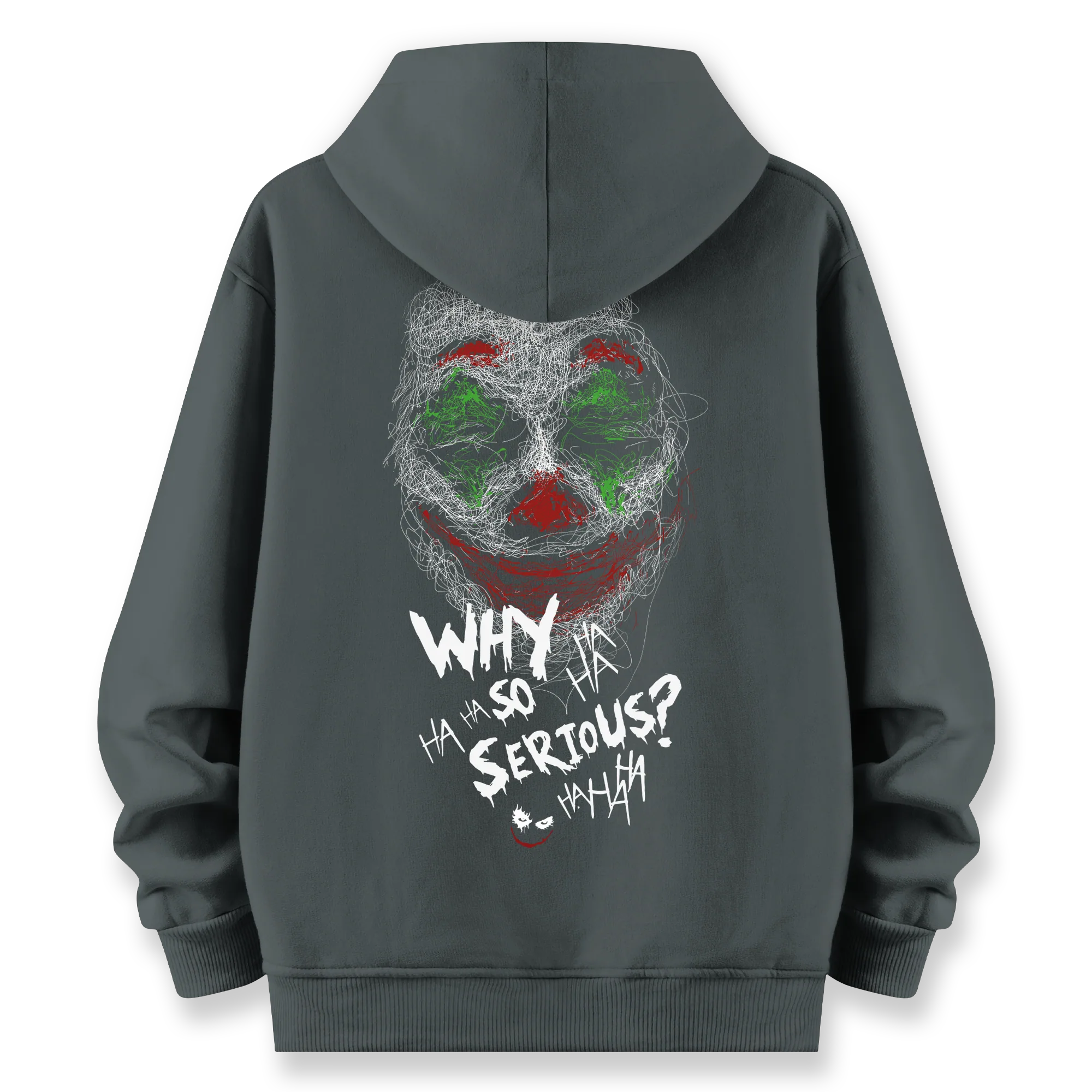 Joker - Oversize Bol Kalıp Hoodie