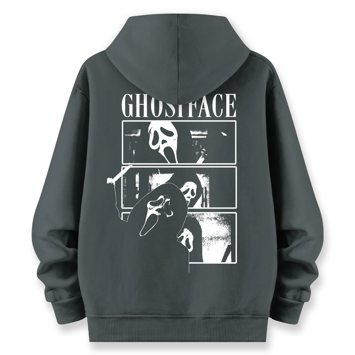 Ghost Face - Oversize Bol Kalıp Hoodie