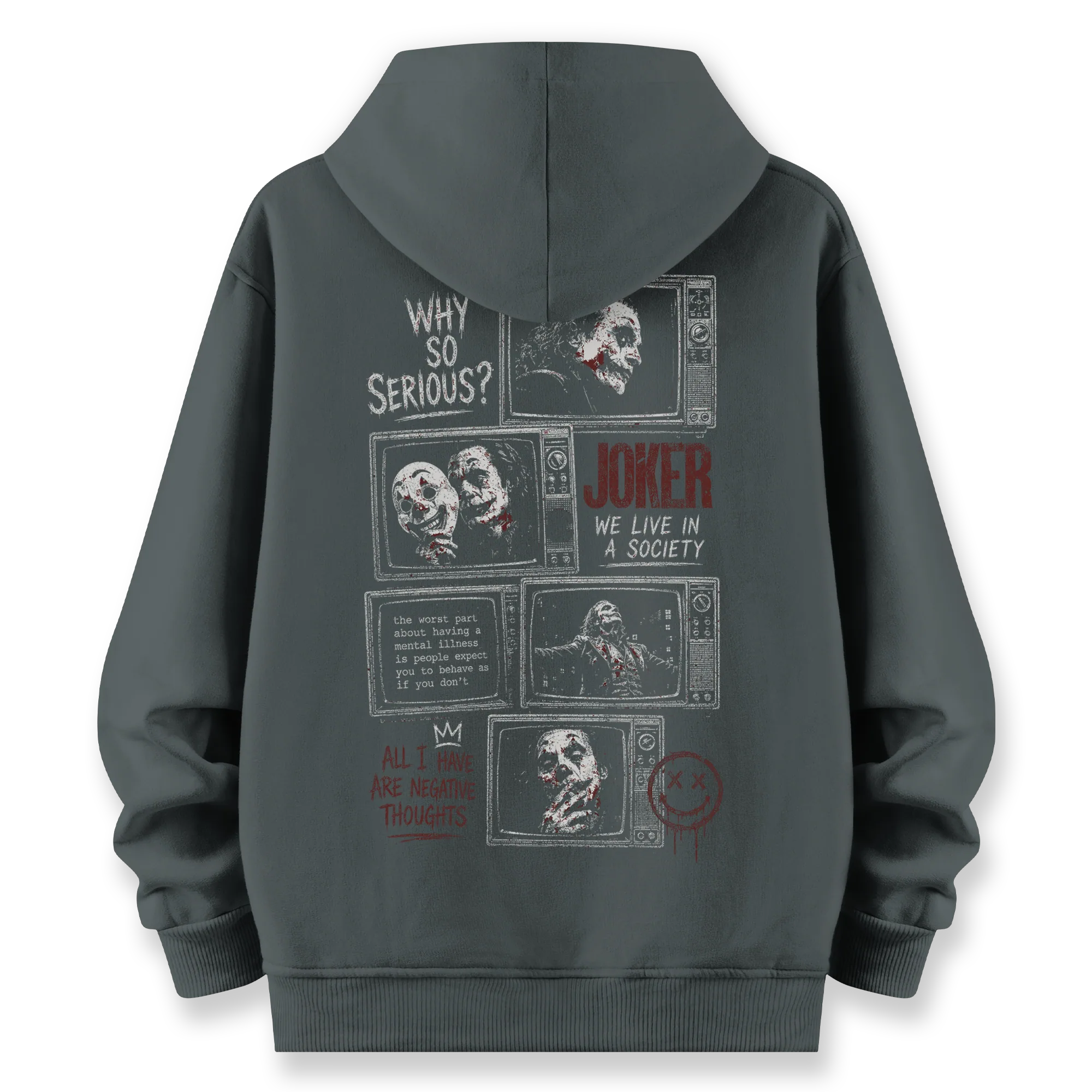 Joker II - Oversize Bol Kalıp Hoodie