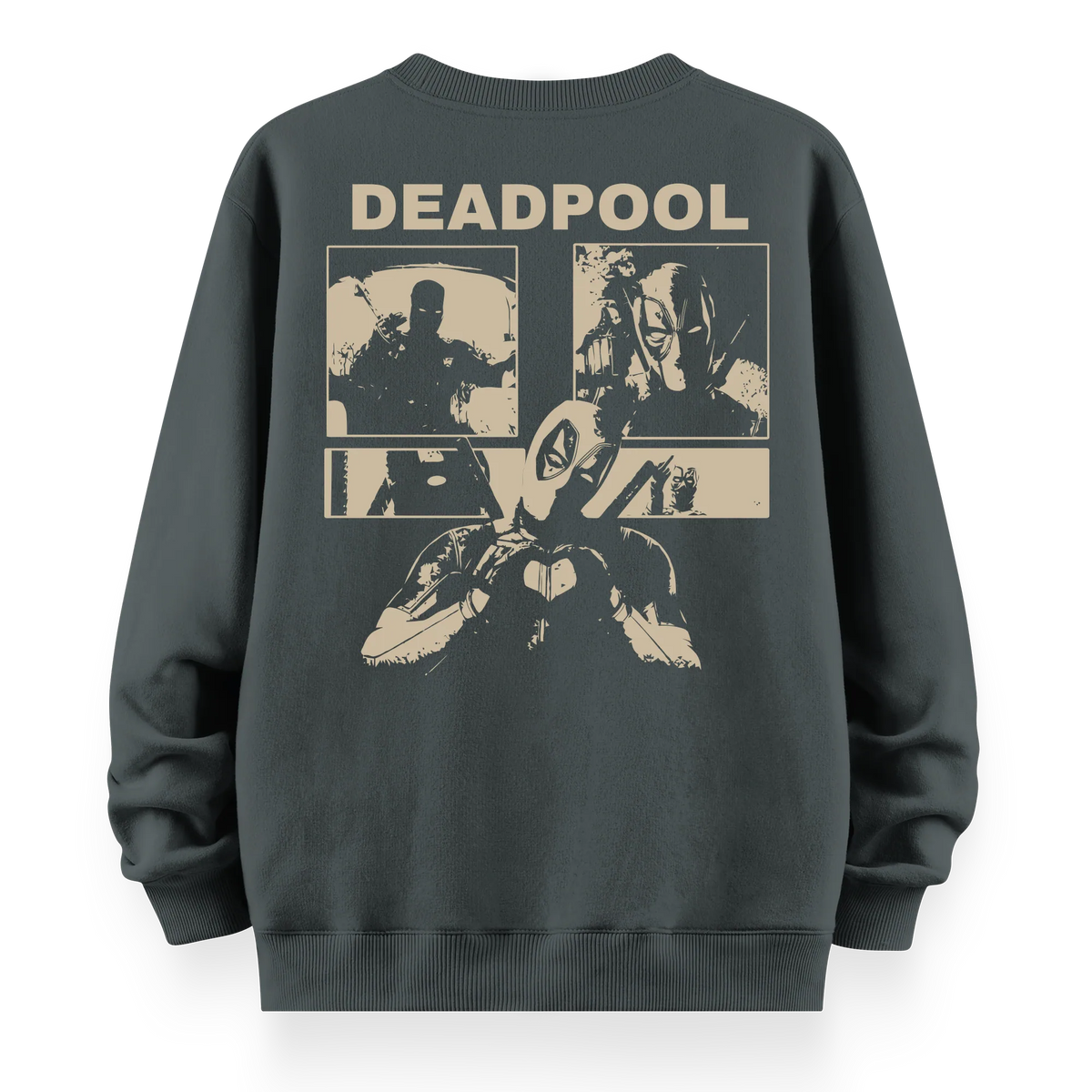 Deadpool - Oversize Bol Kalıp Sweatshirt