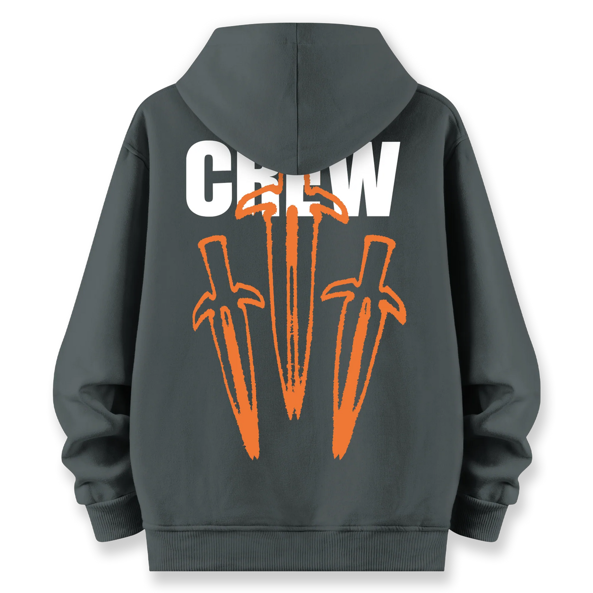 Crew - Oversize Bol Kalıp Hoodie