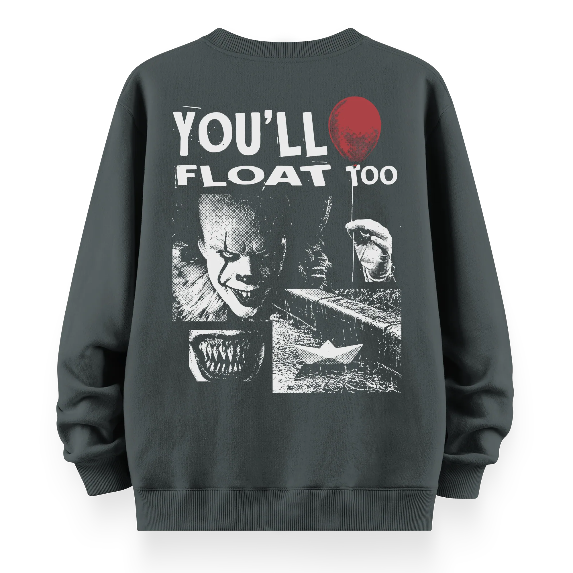 Pennywise II - Oversize Bol Kalıp Sweatshirt