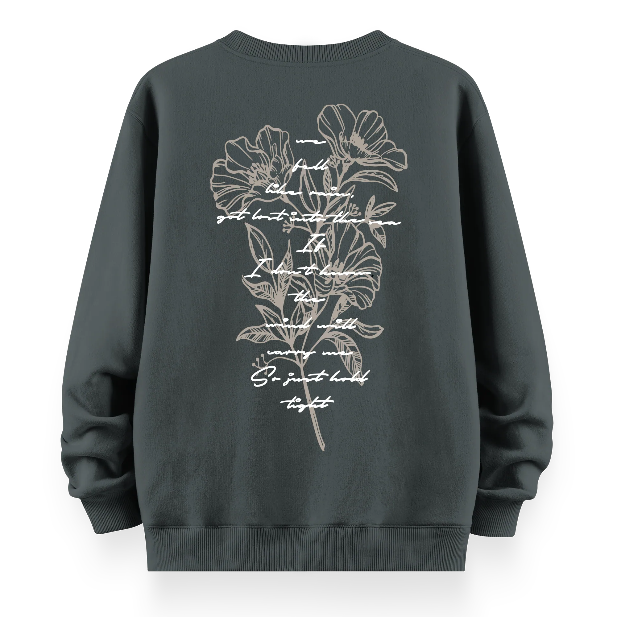 Petals - Oversize Bol Kalıp Sweatshirt