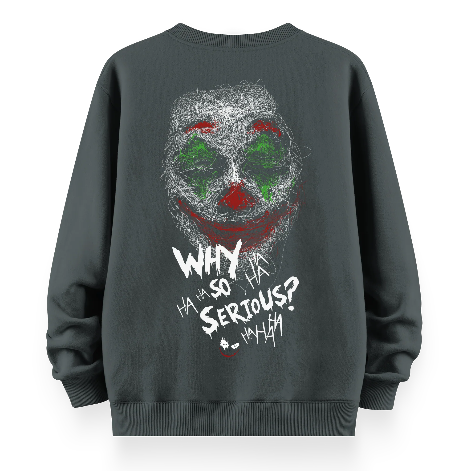 Joker - Oversize Bol Kalıp Sweatshirt
