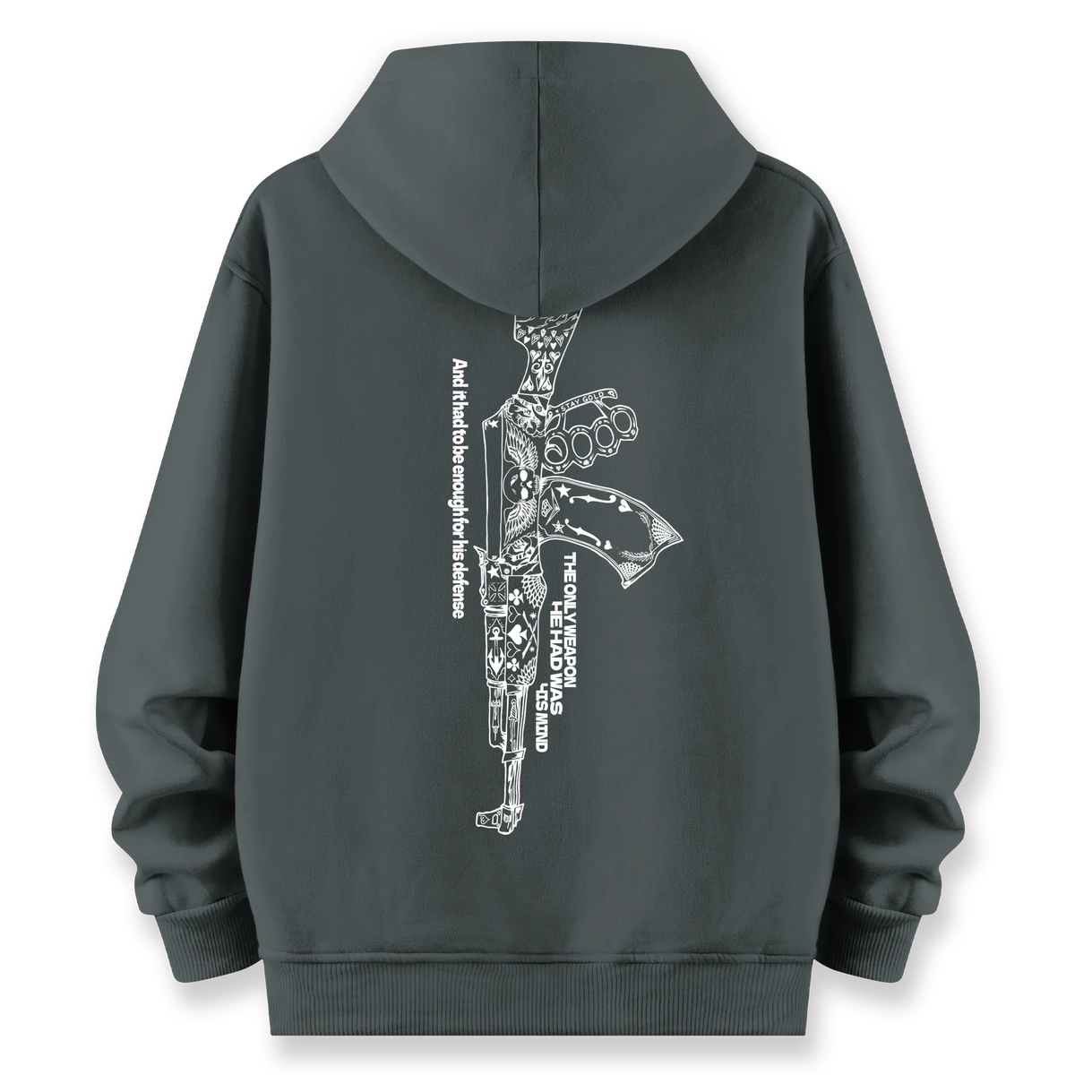 Ak-47 - Oversize Bol Kalıp Hoodie