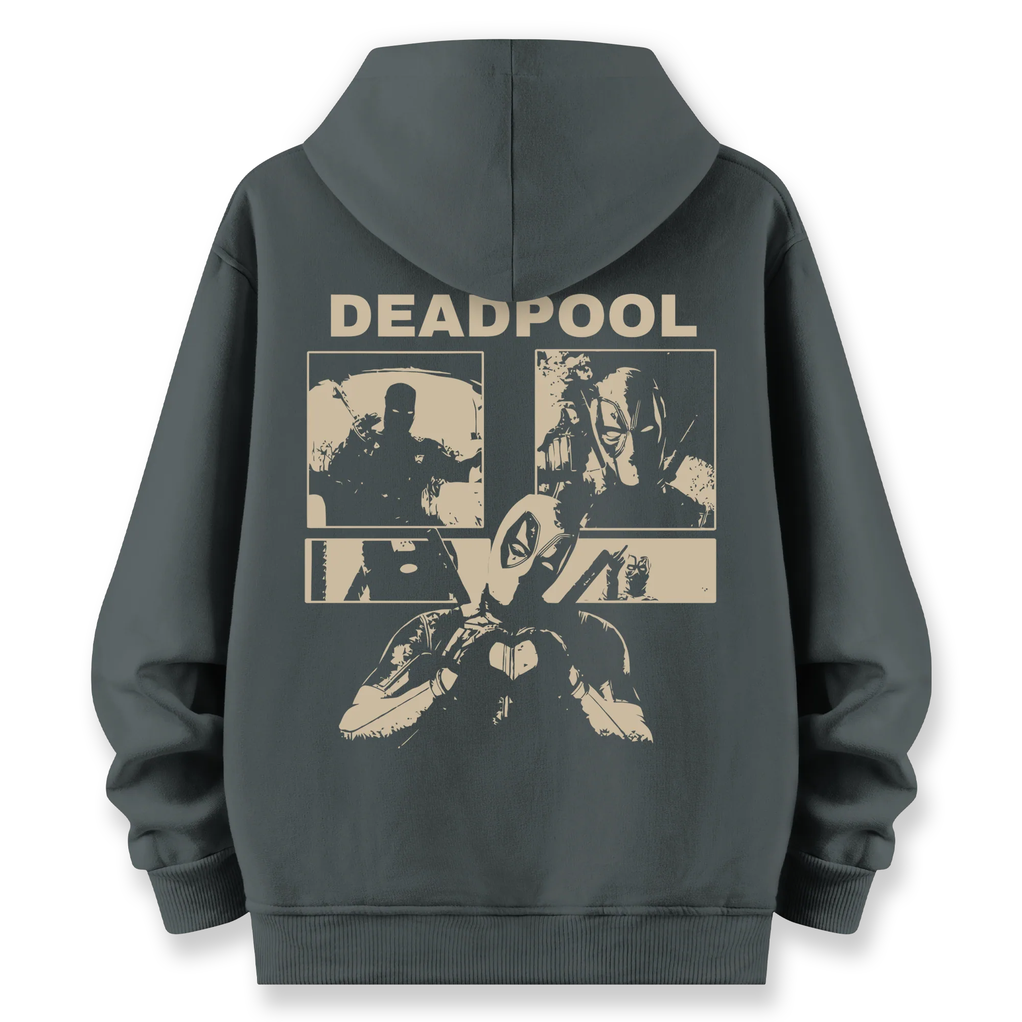Deadpool - Oversize Bol Kalıp Hoodie