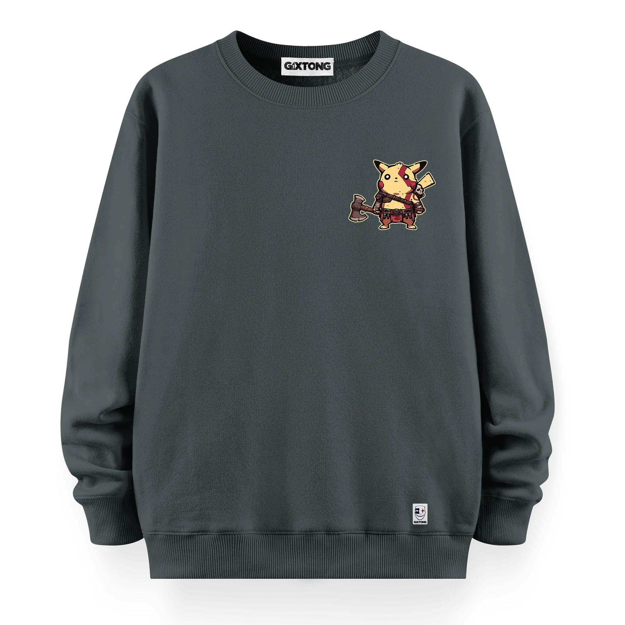 Pika Of War - Oversize Bol Kalıp Sweatshirt