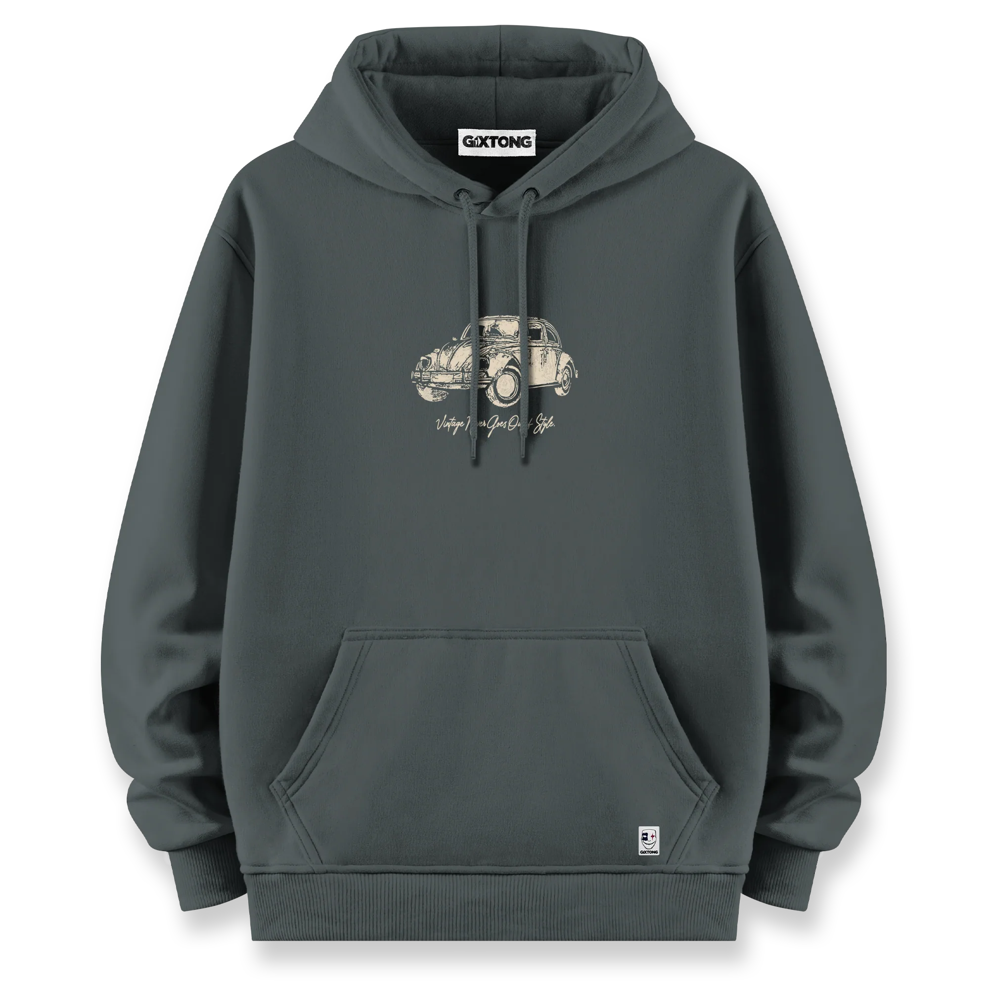 Woswos - Oversize Bol Kalıp Hoodie