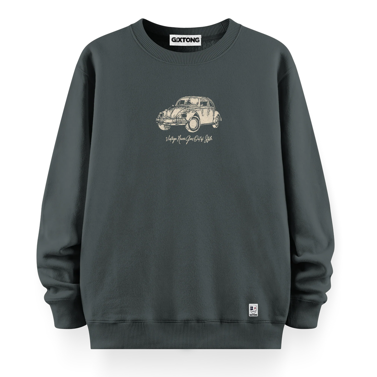 Woswos - Oversize Bol Kalıp Sweatshirt