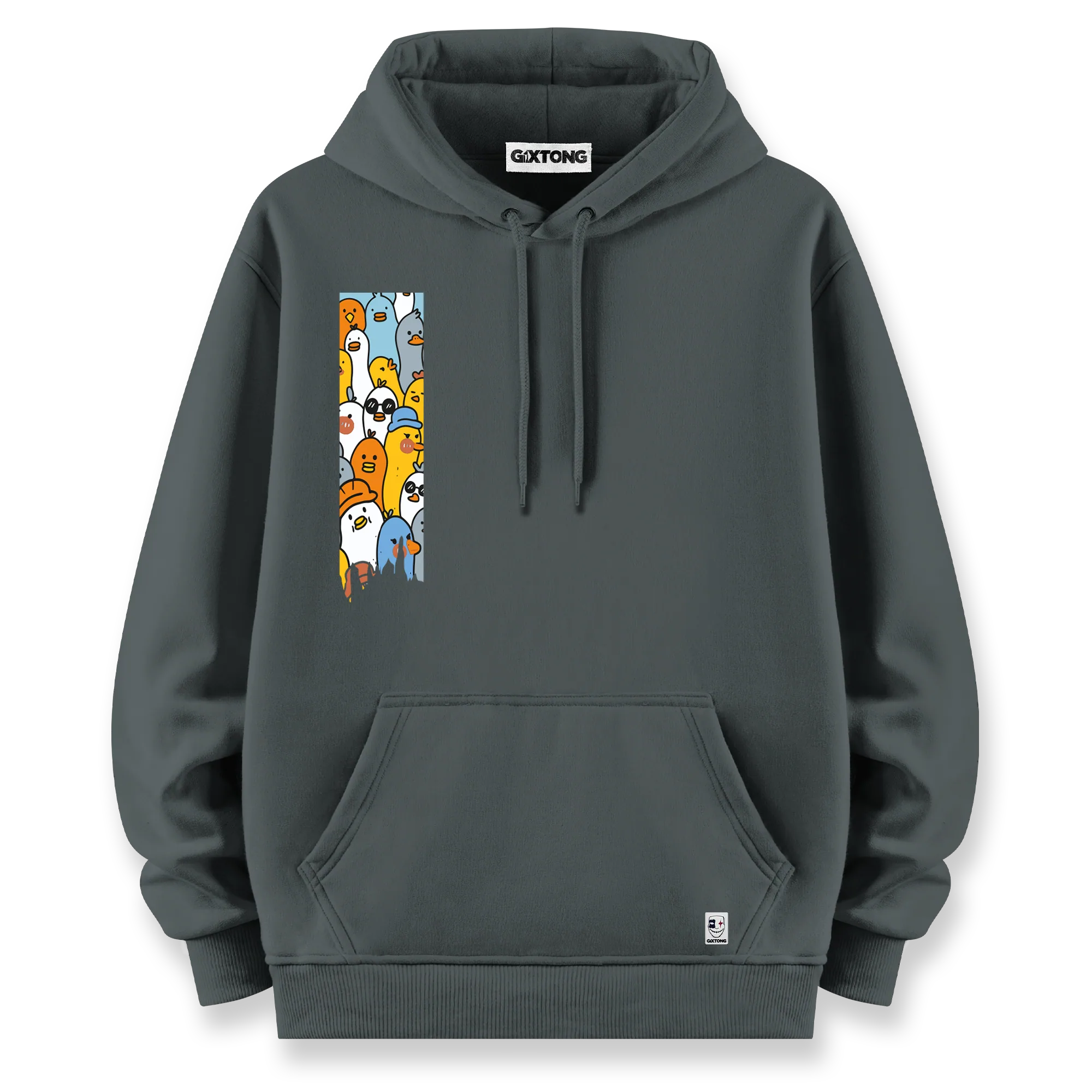 Quack - Oversize Bol Kalıp Hoodie