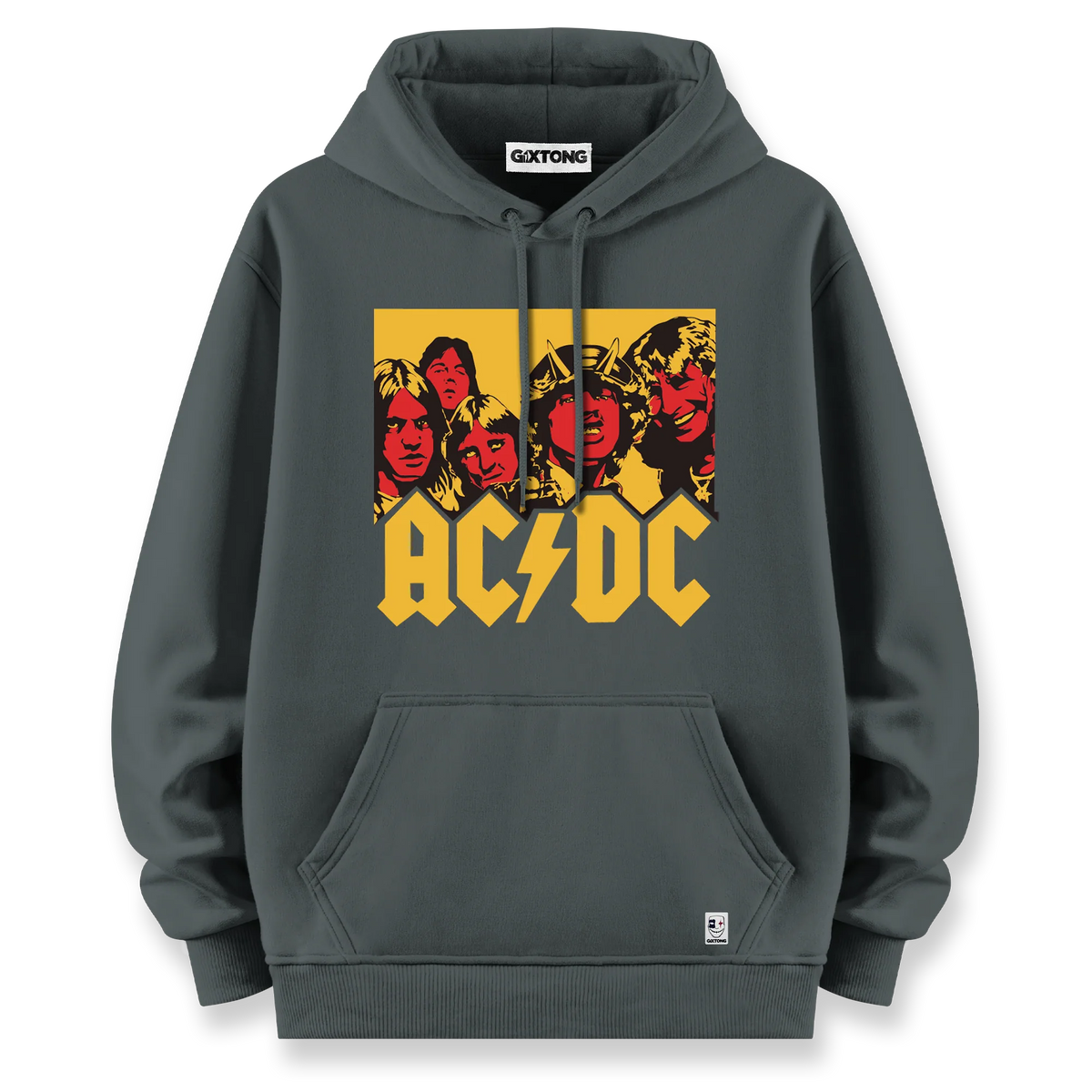 ACDC - Oversize Bol Kalıp Hoodie