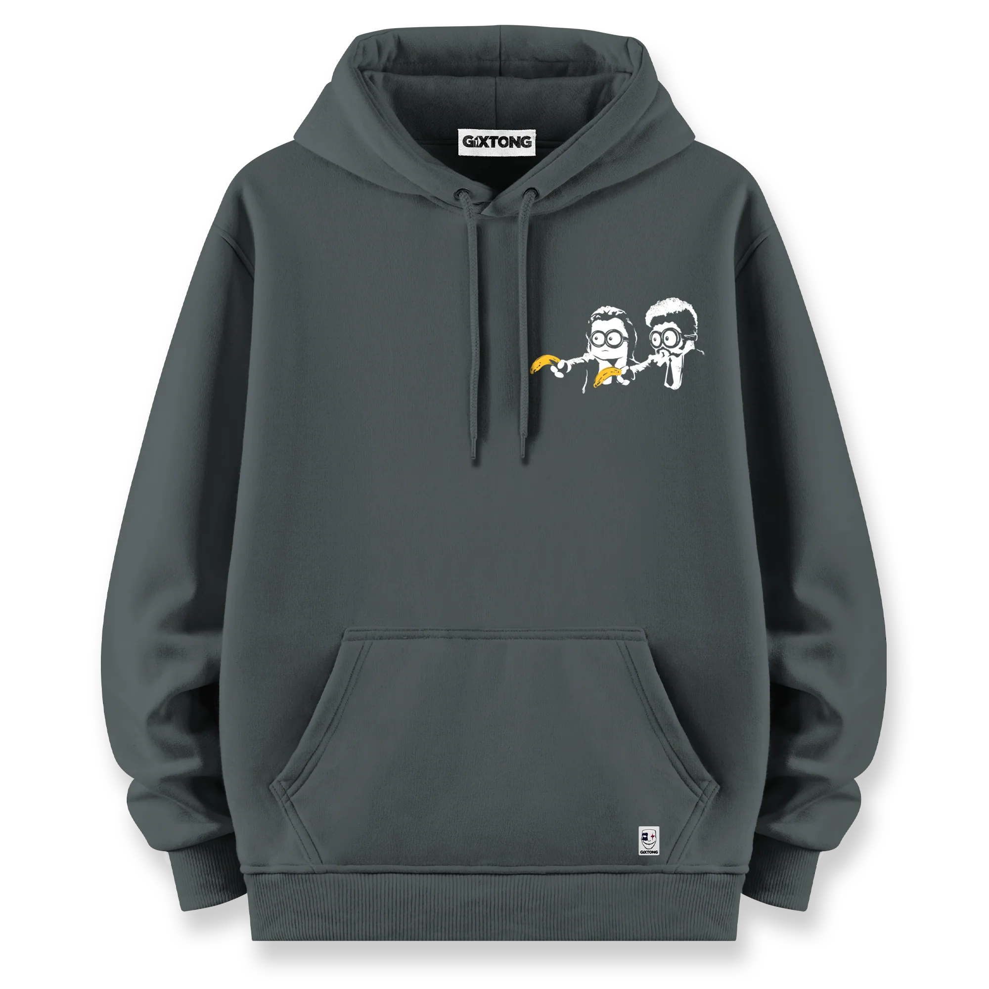 Fiction Minion - Oversize Bol Kalıp Hoodie