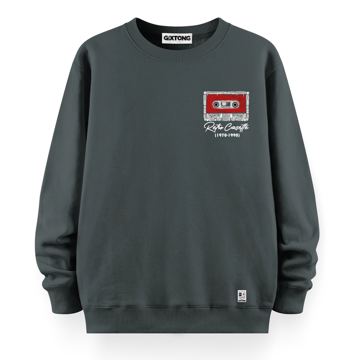 Casette - Oversize Bol Kalıp Sweatshirt