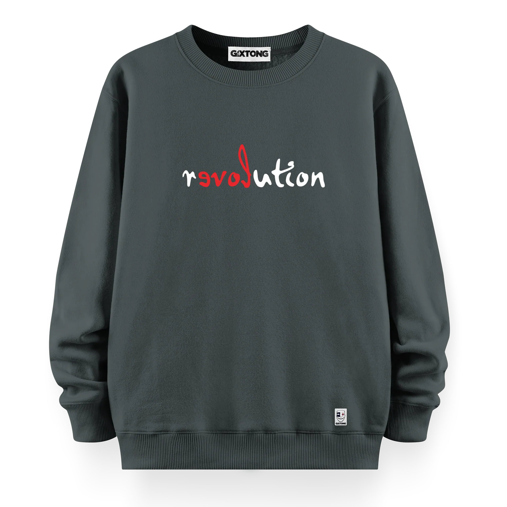 Revolution - Oversize Bol Kalıp Sweatshirt