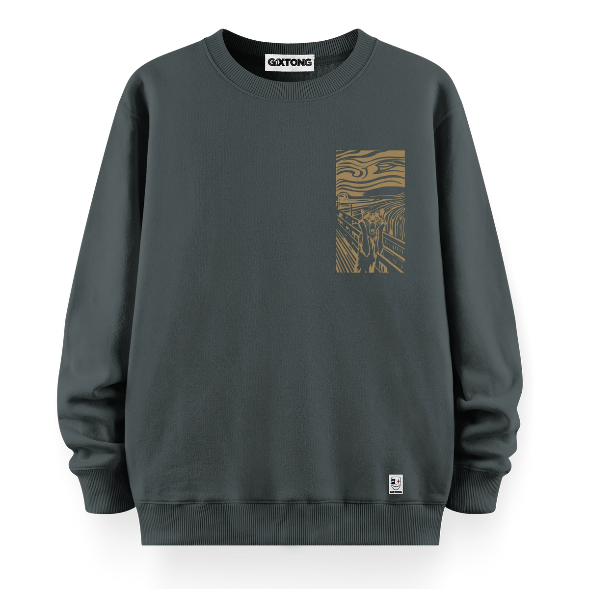 Scream - Oversize Bol Kalıp Sweatshirt