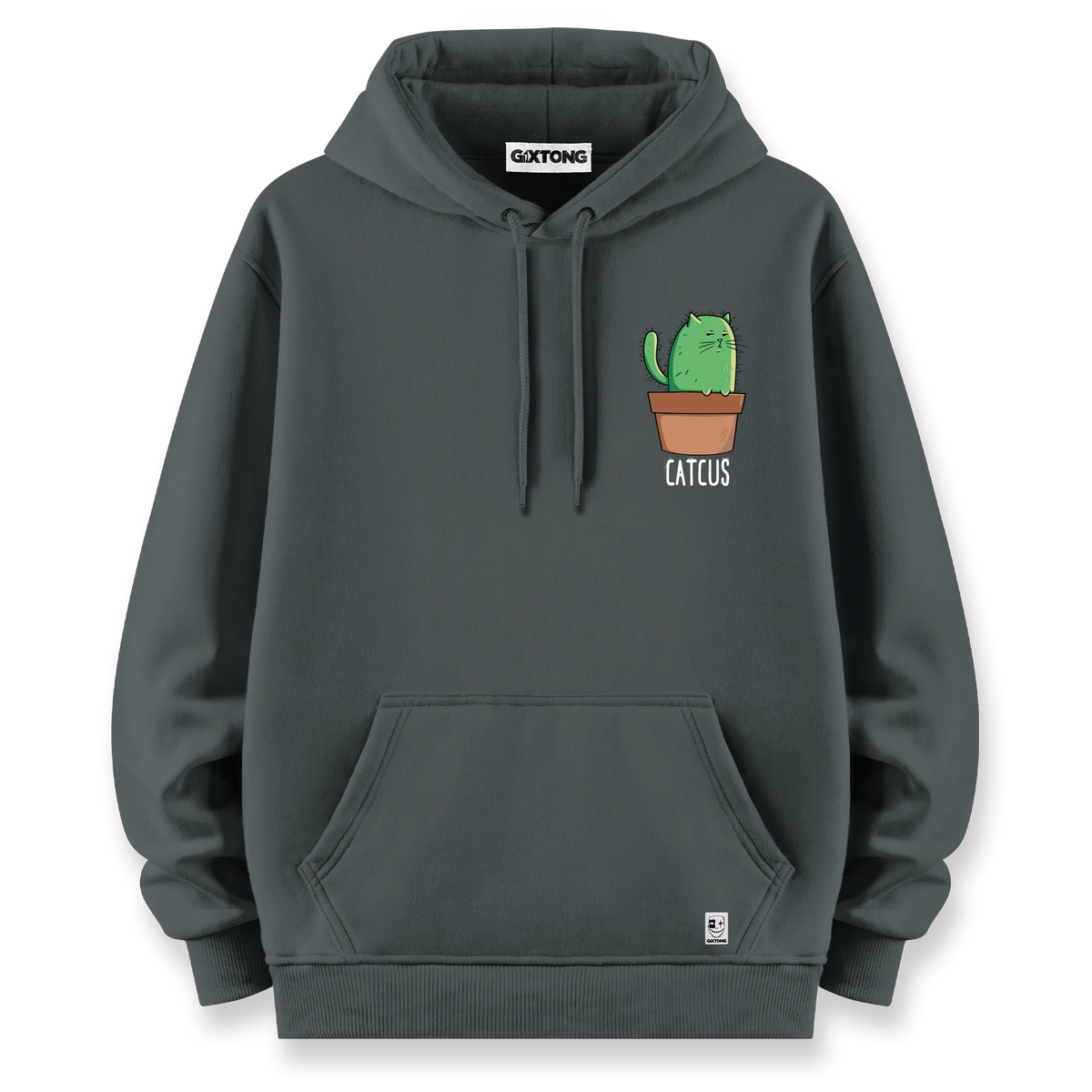 Catcus - Oversize Bol Kalıp Hoodie