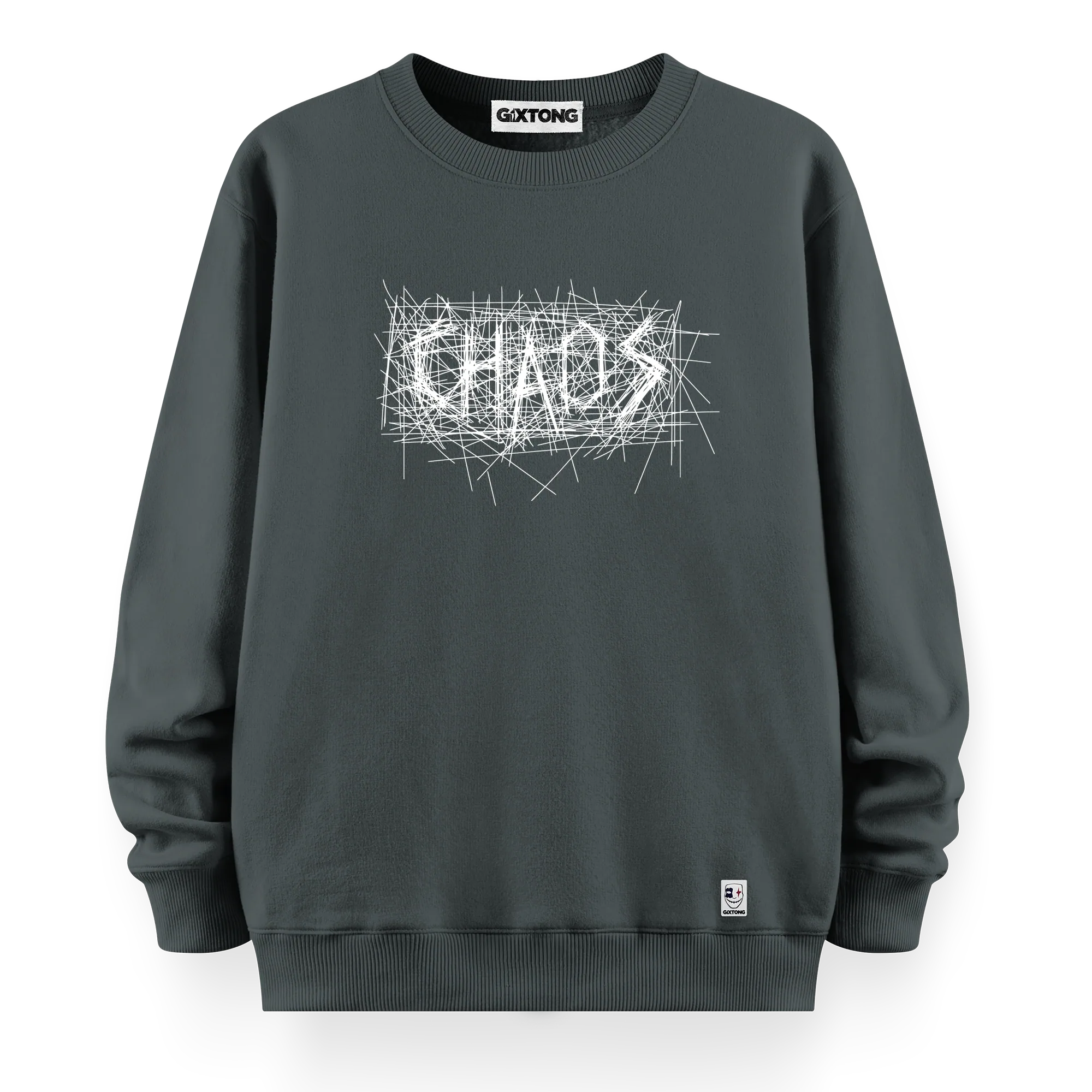 Chaos - Oversize Bol Kalıp Sweatshirt