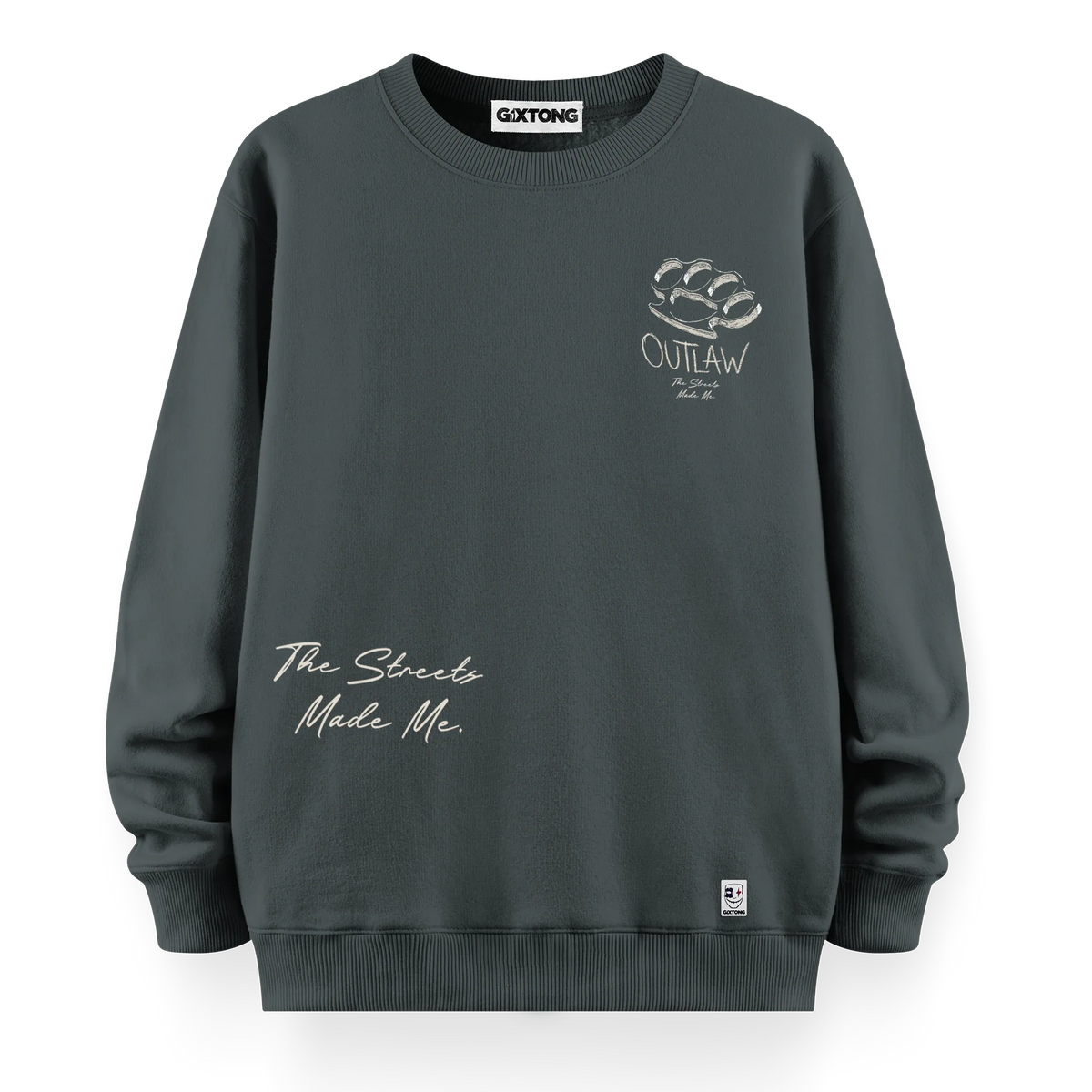 Outlaw - Oversize Bol Kalıp Sweatshirt