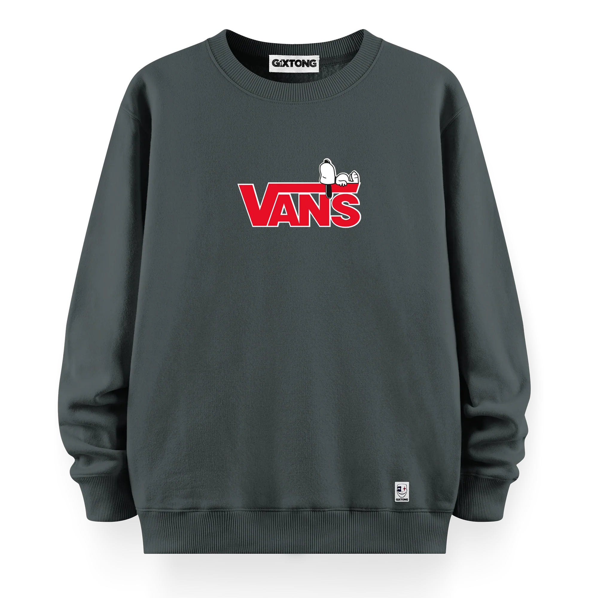 Vans Snoopy - Oversize Bol Kalıp Sweatshirt