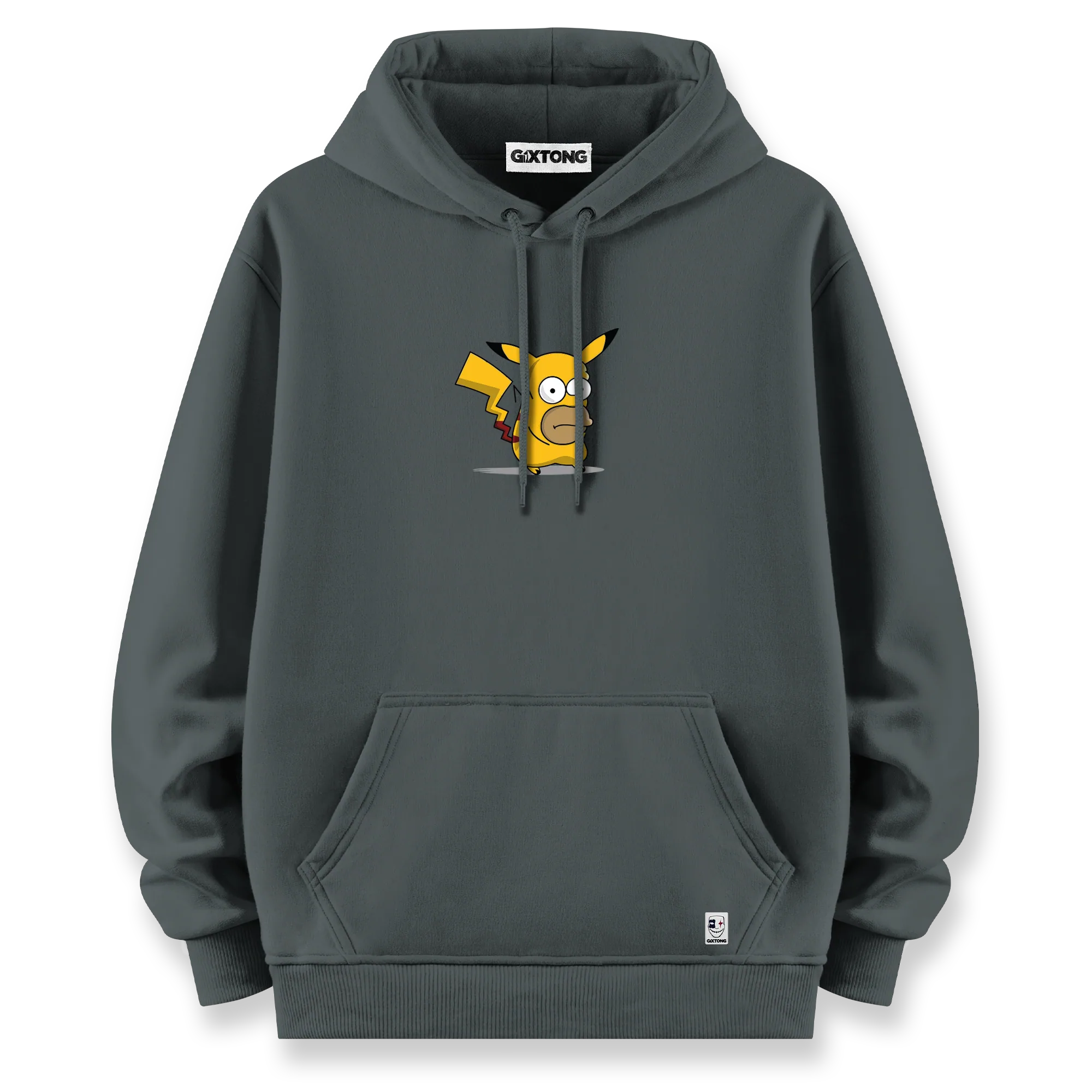 Pikahomer - Oversize Bol Kalıp Hoodie