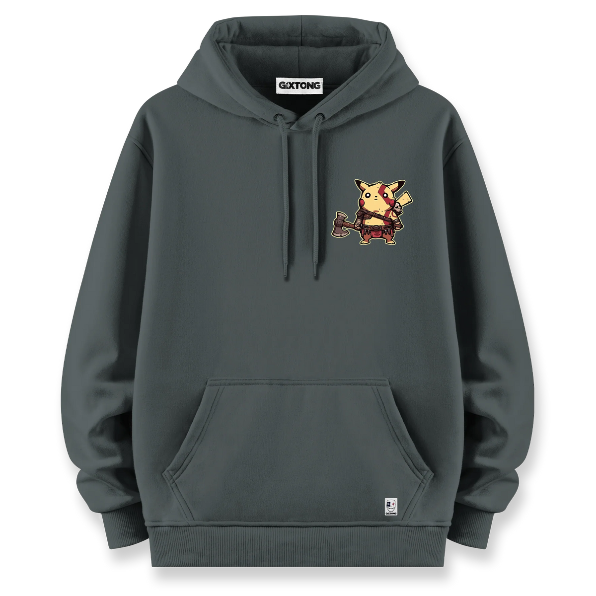 Pika Of War - Oversize Bol Kalıp Hoodie