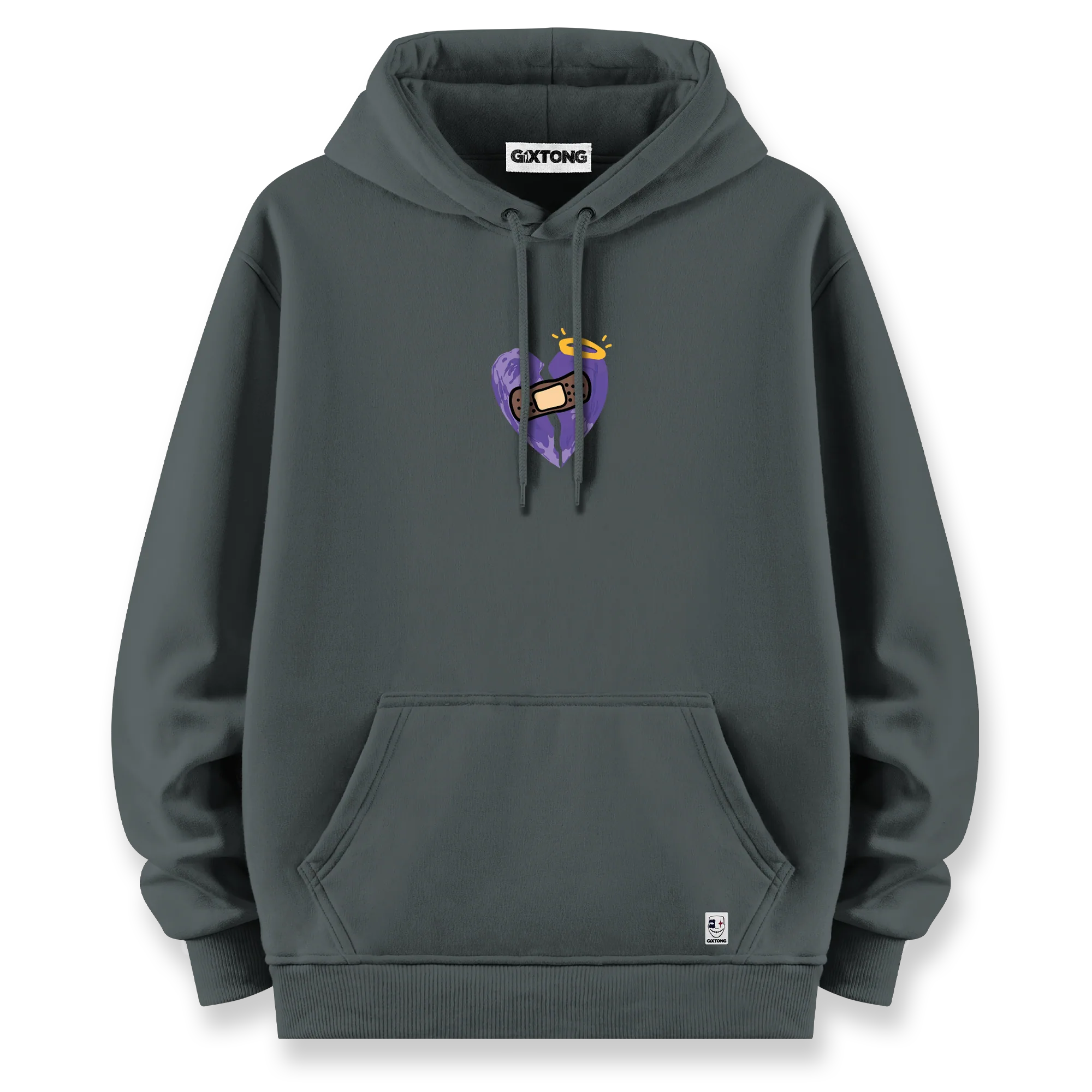 Love Tape - Oversize Bol Kalıp Hoodie