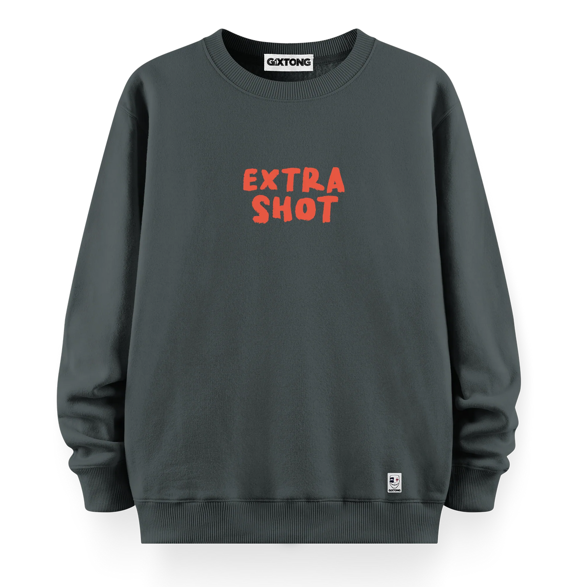 Extra Shot - Oversize Bol Kalıp Sweatshirt
