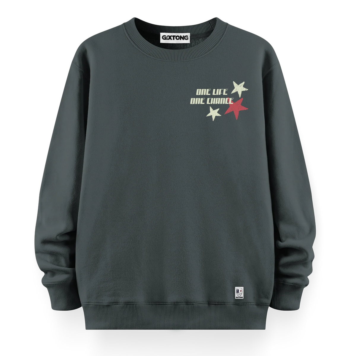 One Chance - Oversize Bol Kalıp Sweatshirt