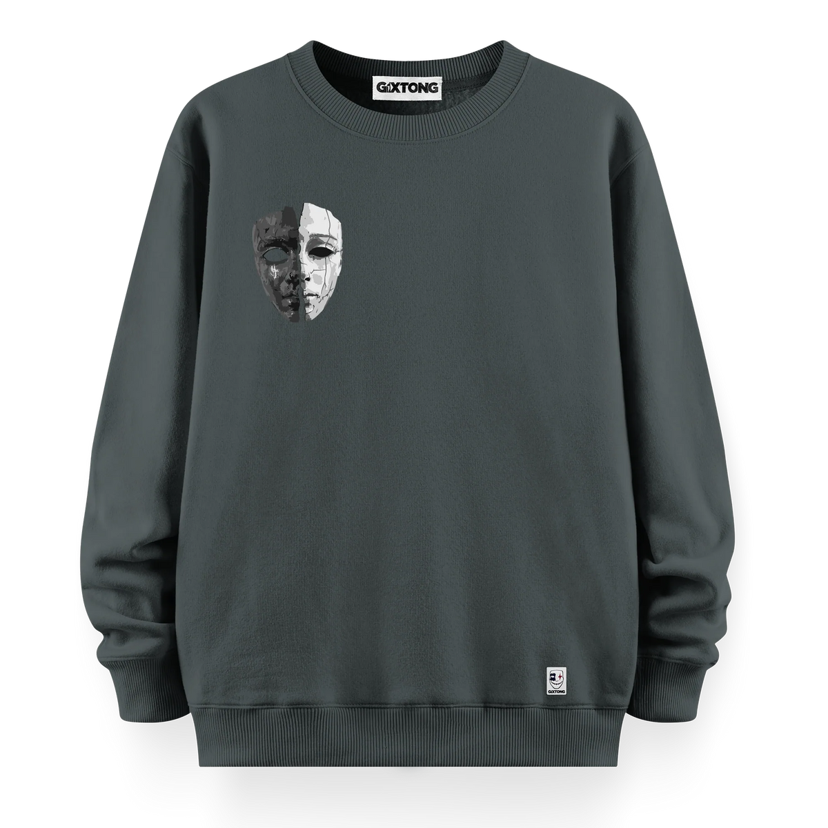 Mask - Oversize Bol Kalıp Sweatshirt