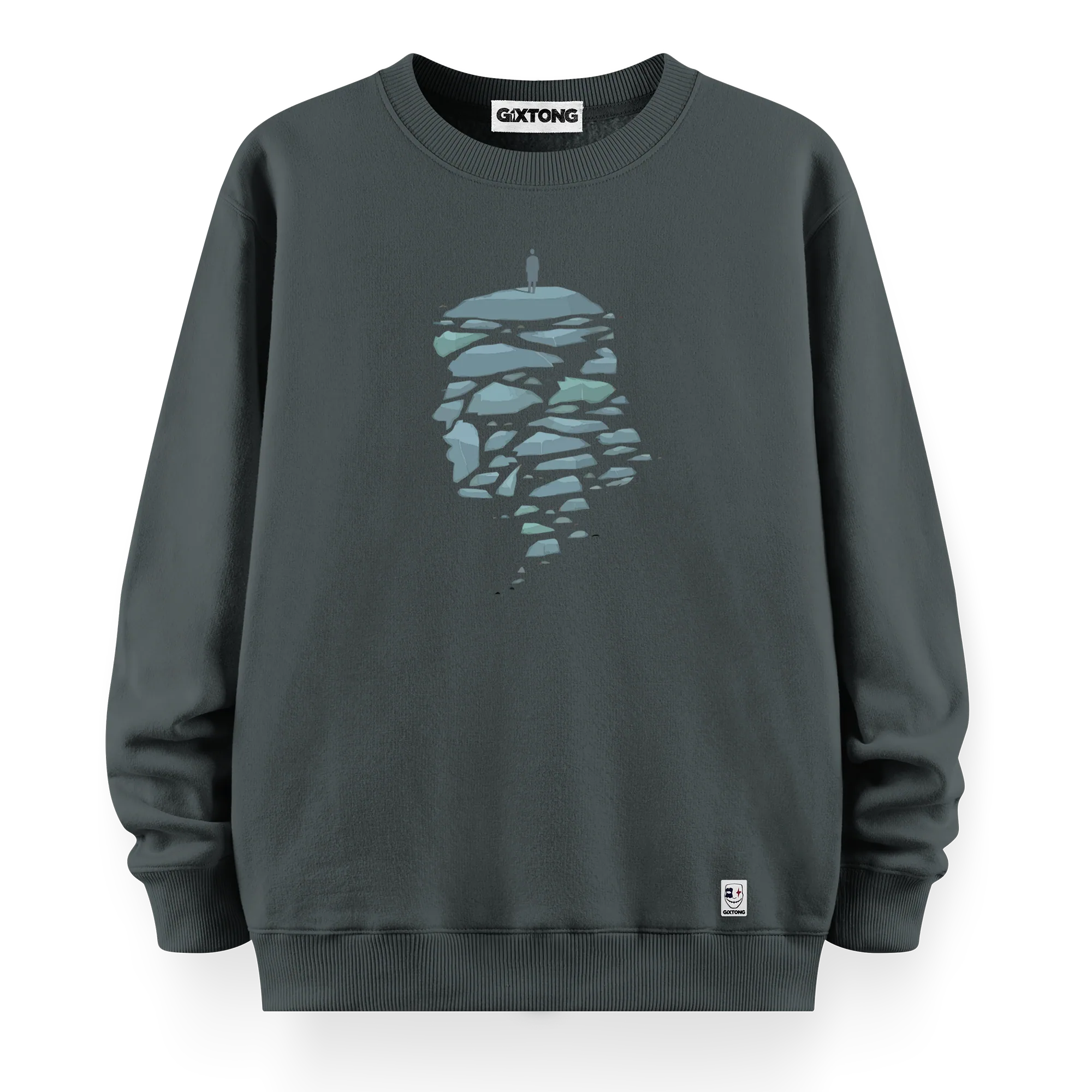 Apex - Oversize Bol Kalıp Sweatshirt