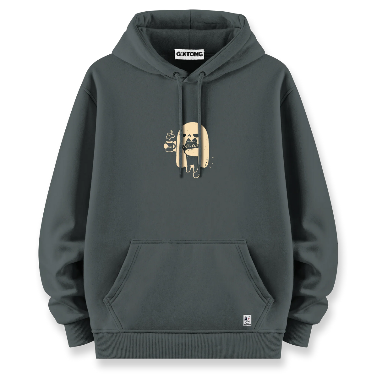 Ghost Cat - Oversize Bol Kalıp Hoodie