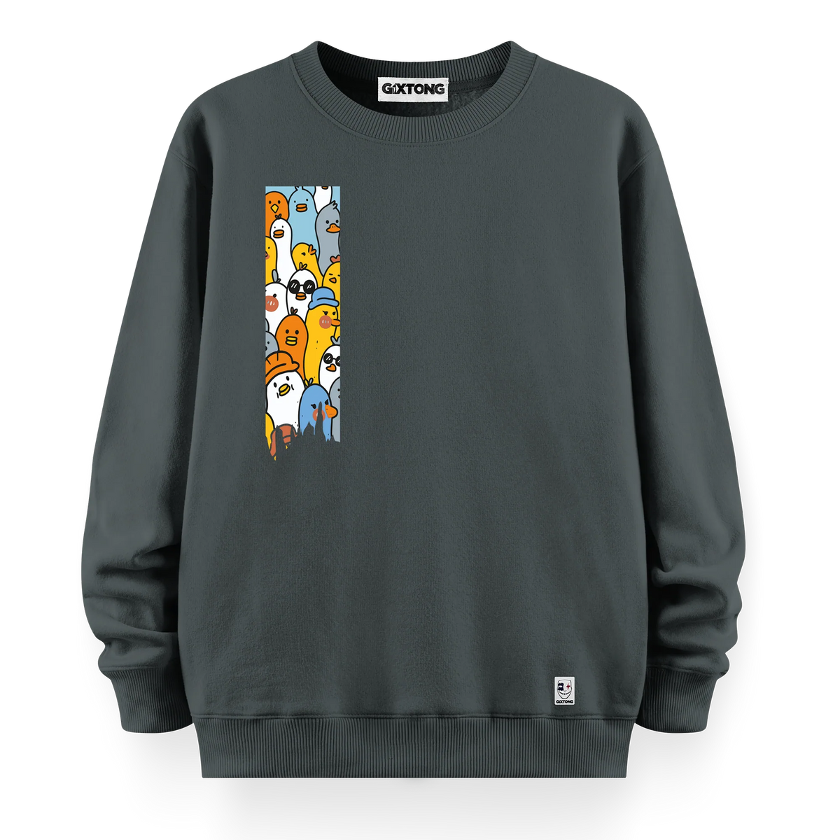 Quack - Oversize Bol Kalıp Sweatshirt
