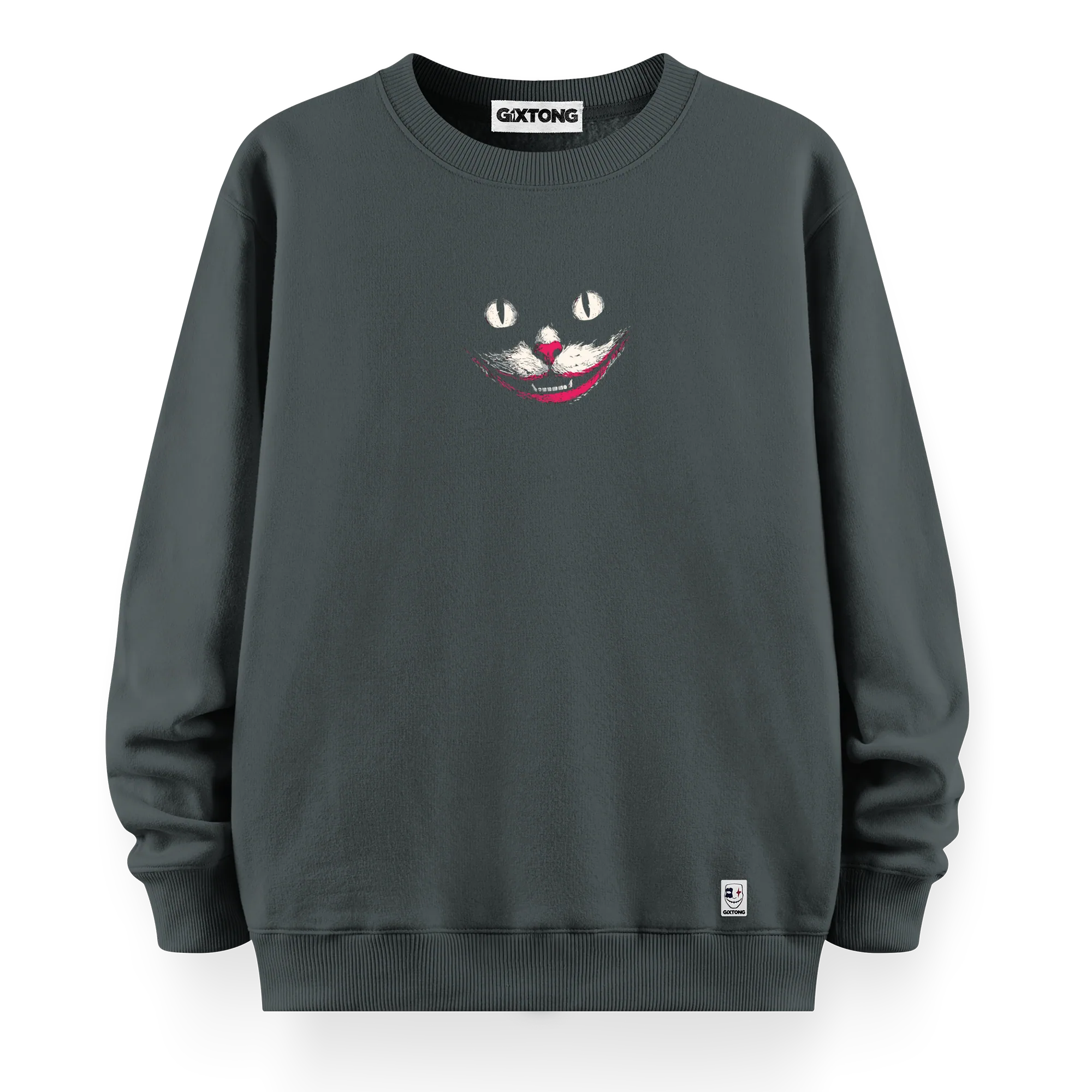 Joker Cat - Oversize Bol Kalıp Sweatshirt