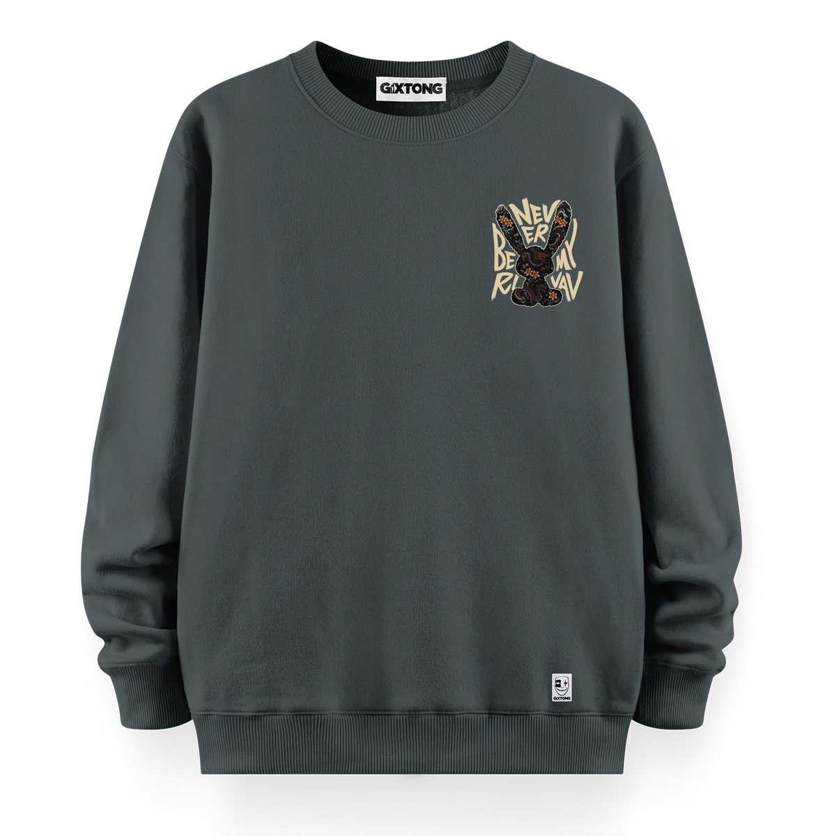 Rabbit - Oversize Bol Kalıp Sweatshirt