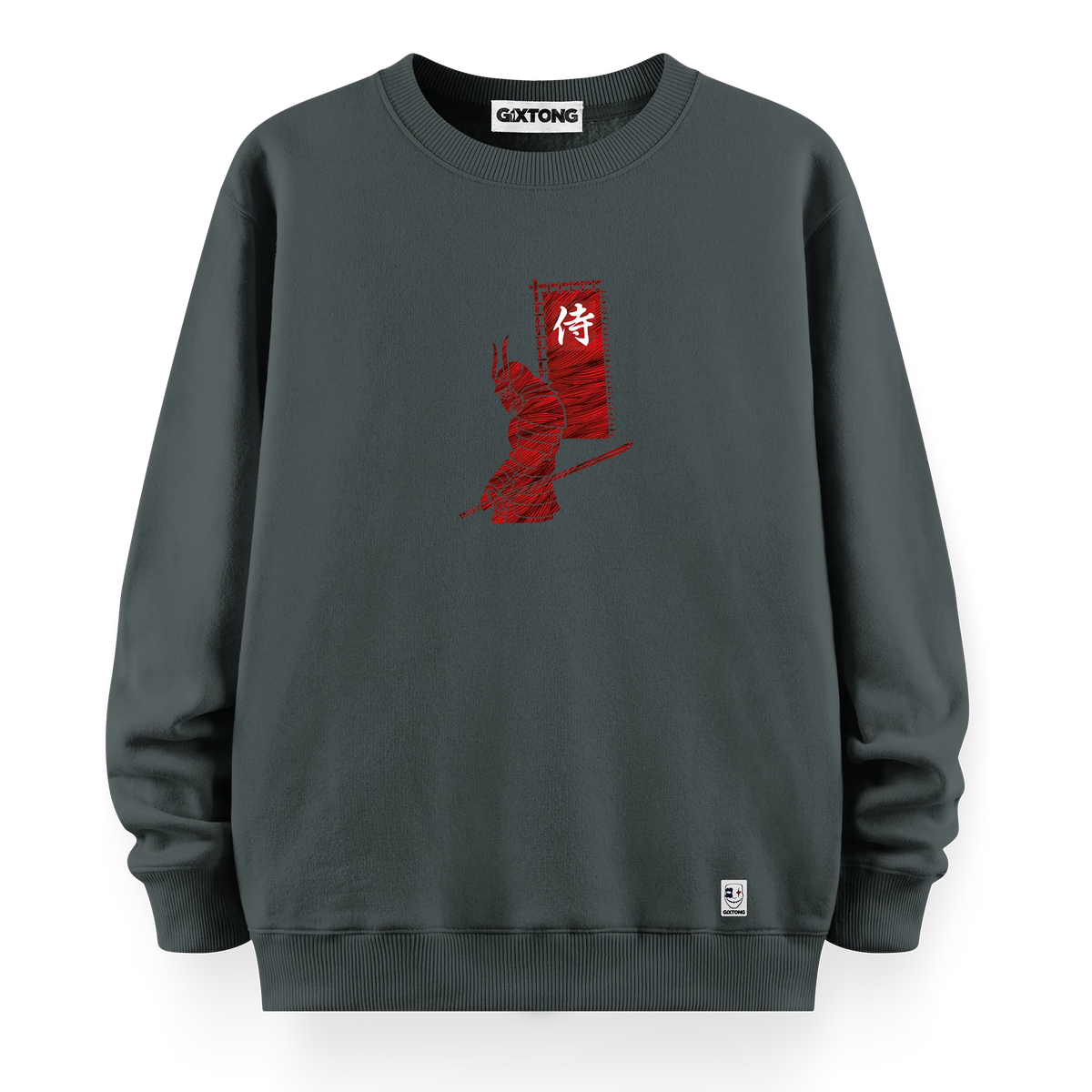 Red Samurai - Oversize Bol Kalıp Sweatshirt
