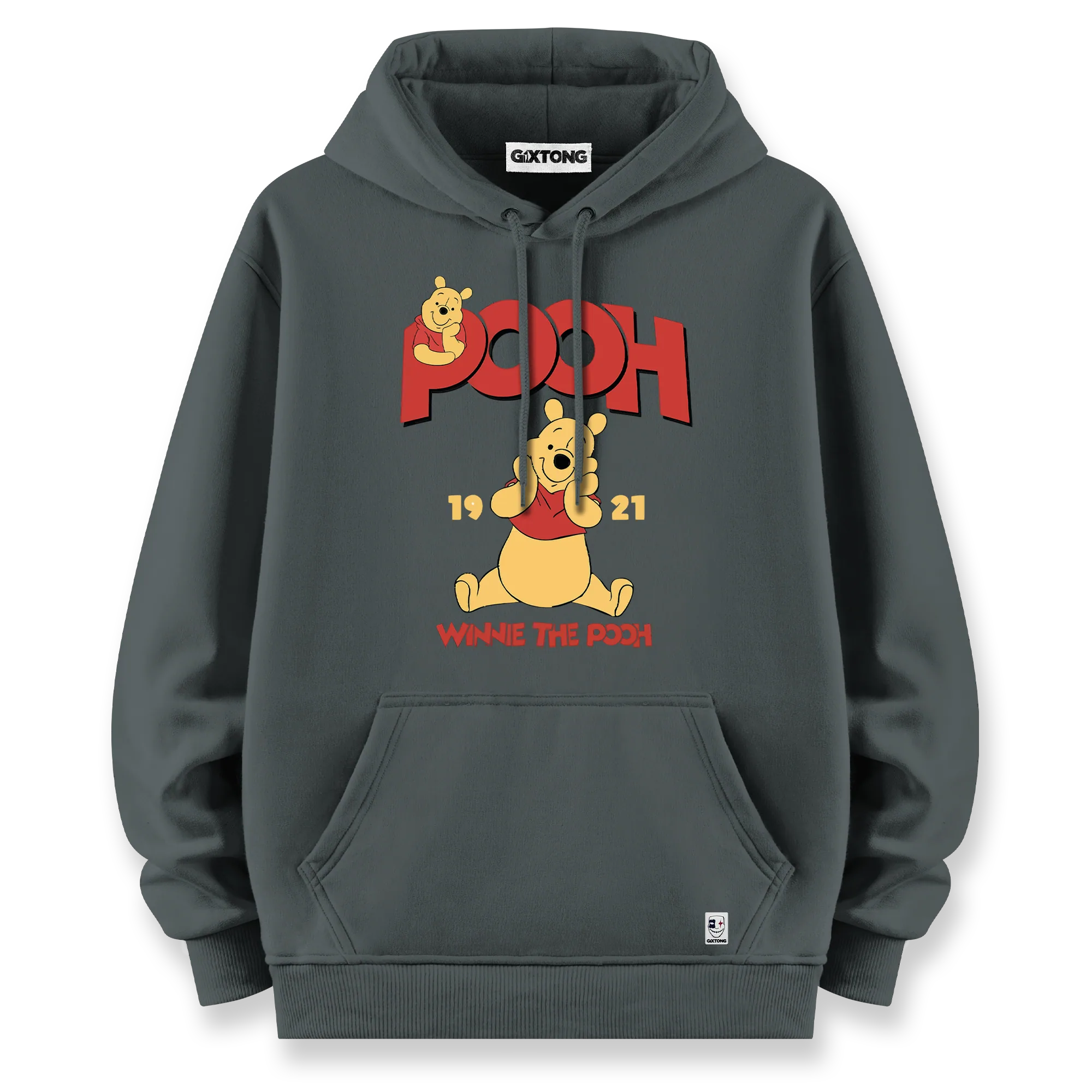 Pooh - Oversize Bol Kalıp Hoodie