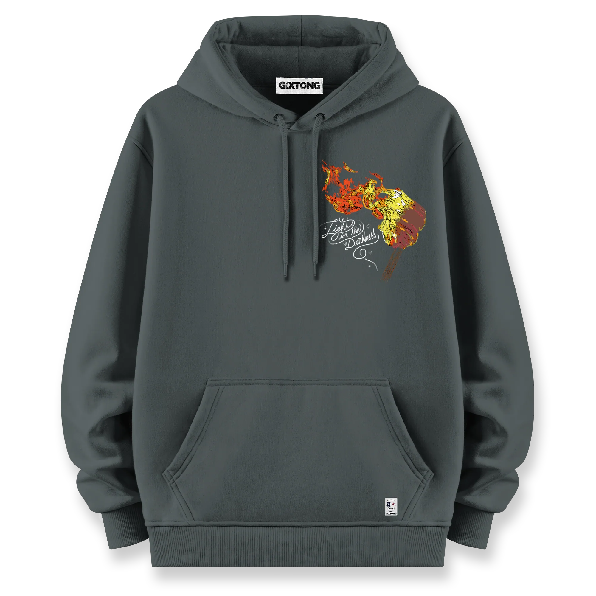 Karanlıktaki Işık - Oversize Bol Kalıp Hoodie