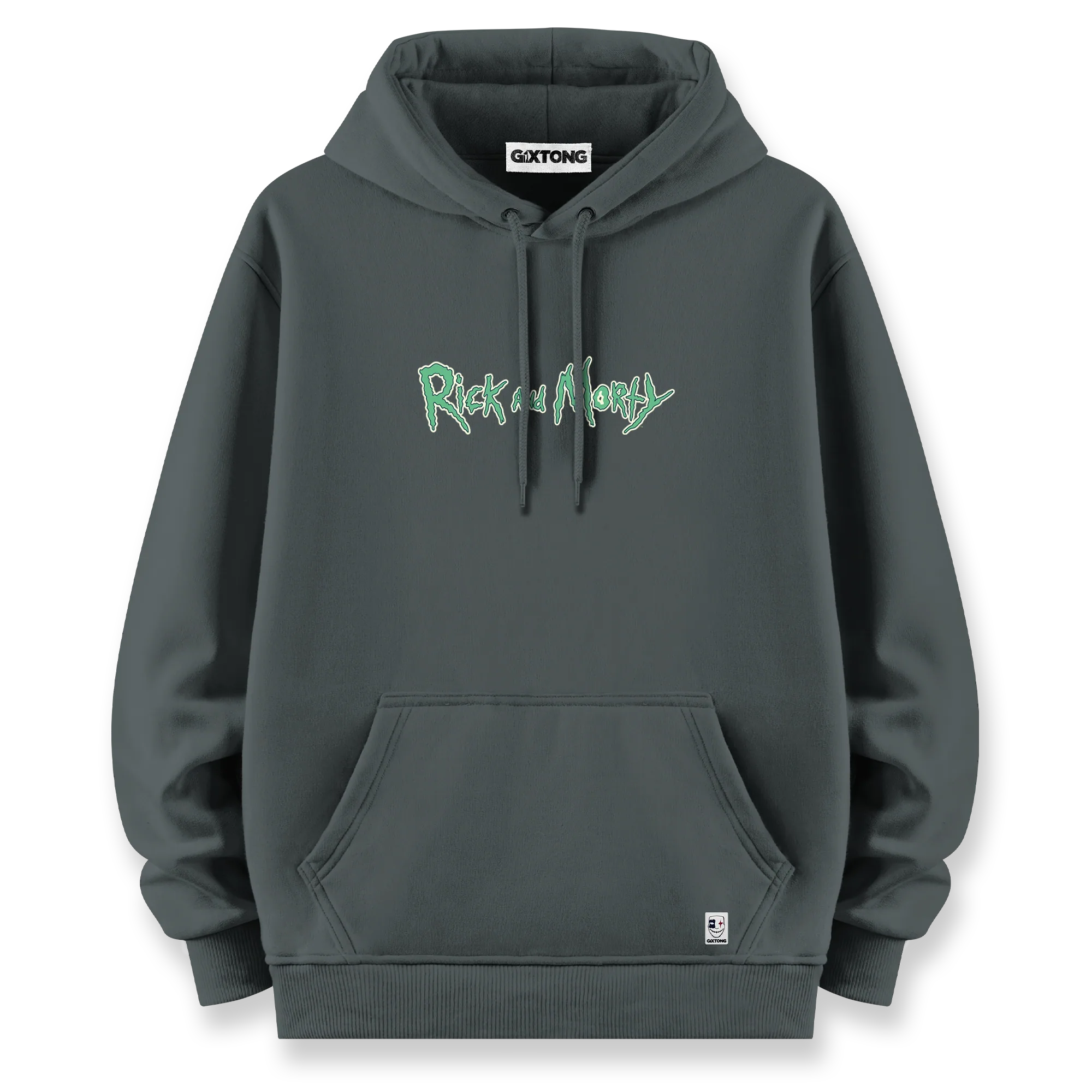 Toxic Rick - Oversize Bol Kalıp Hoodie