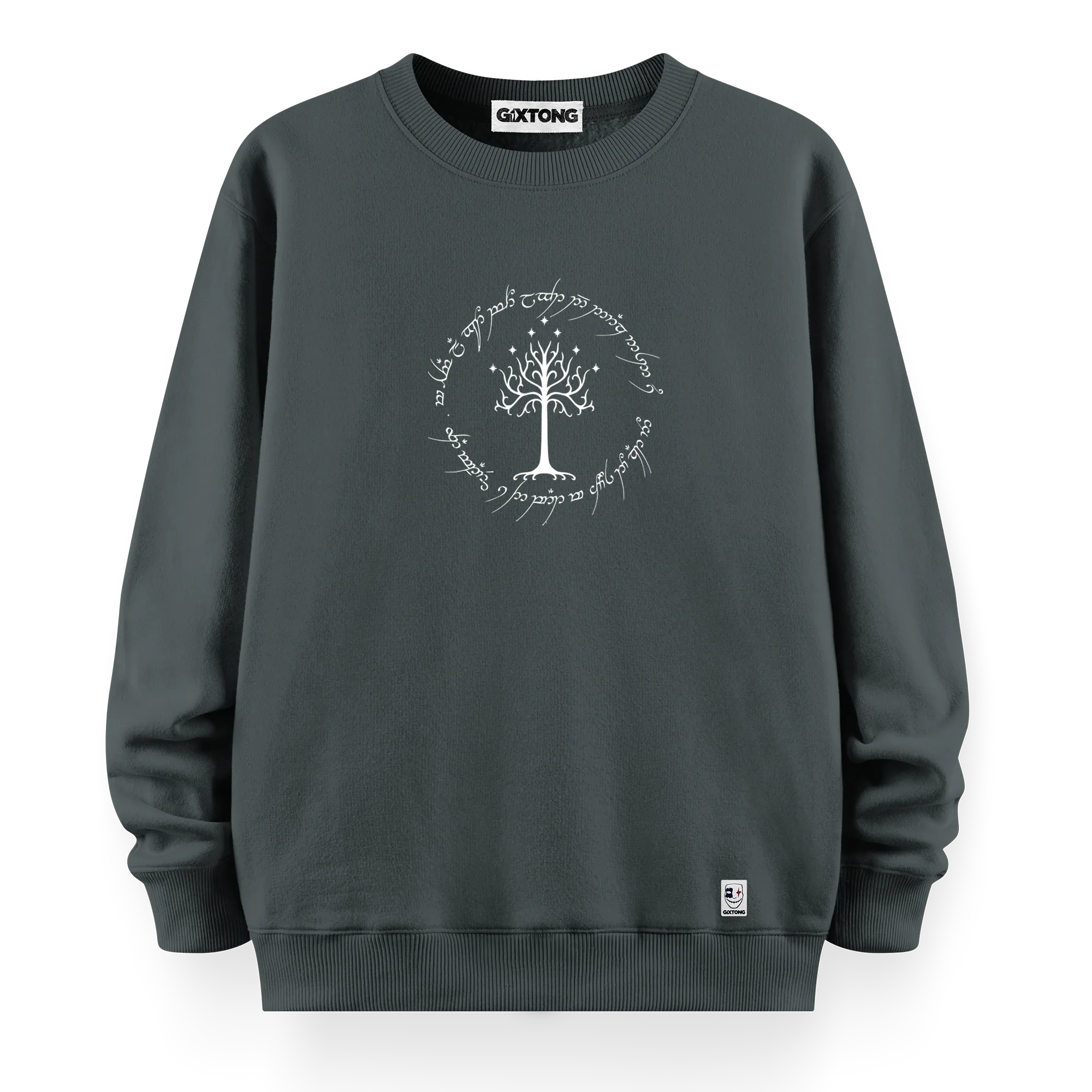 Lotr Ağaç - Oversize Bol Kalıp Sweatshirt