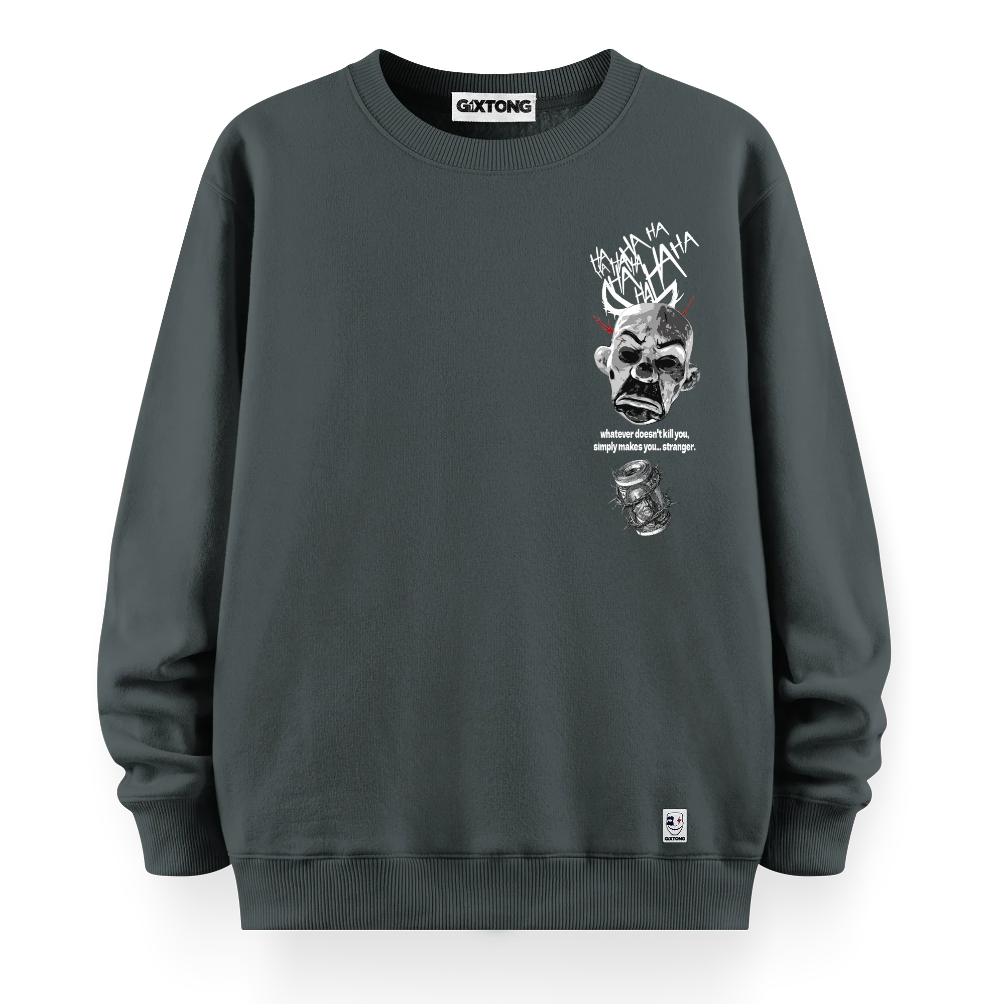 Dark Mask - Oversize Bol Kalıp Sweatshirt