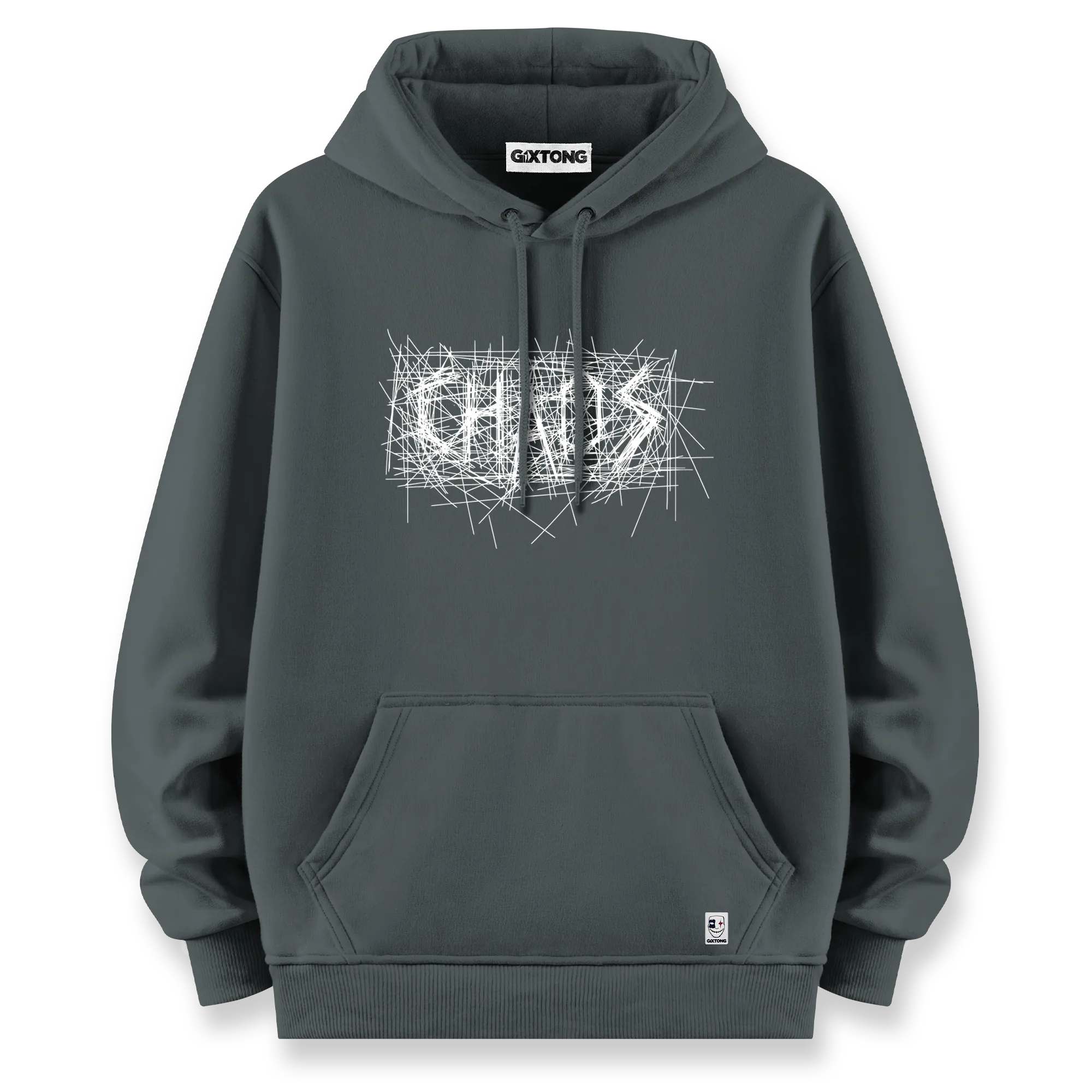 Chaos - Oversize Bol Kalıp Hoodie