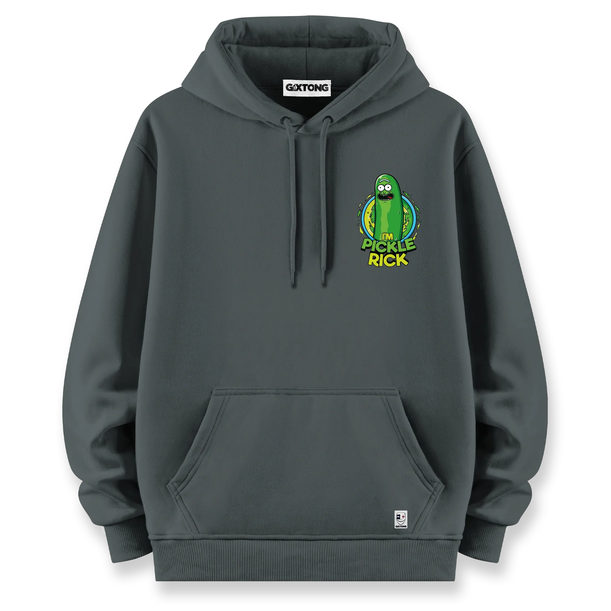 Pickle Rick - Oversize Bol Kalıp Hoodie